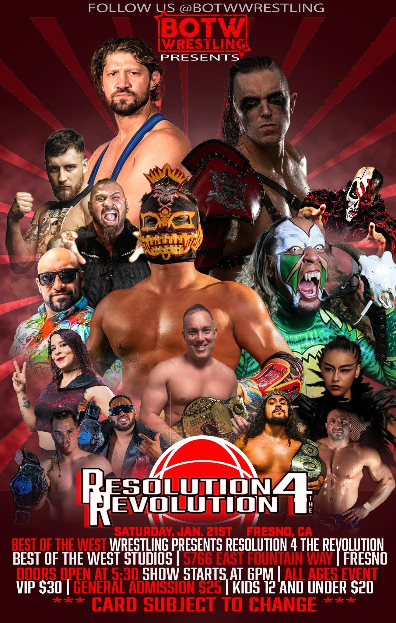 Best of the West presents Resolution Revolution 4