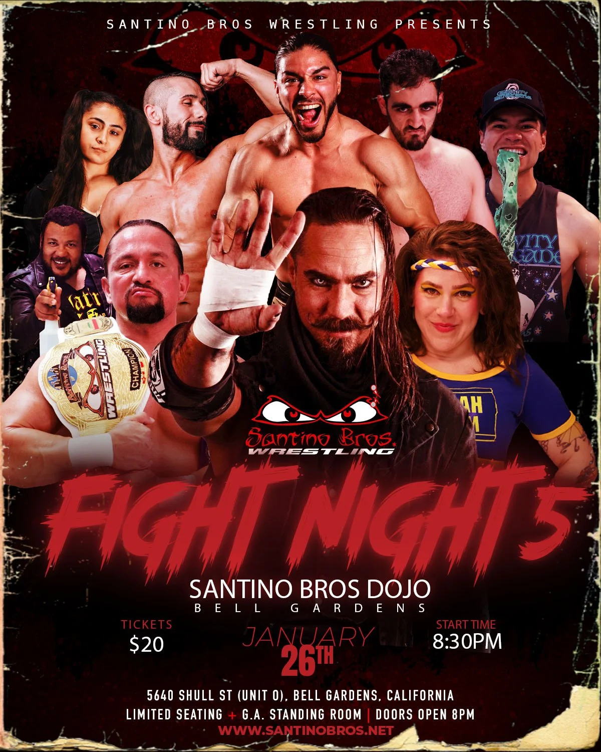Santino Bros Wrestling presents Fight Night 5