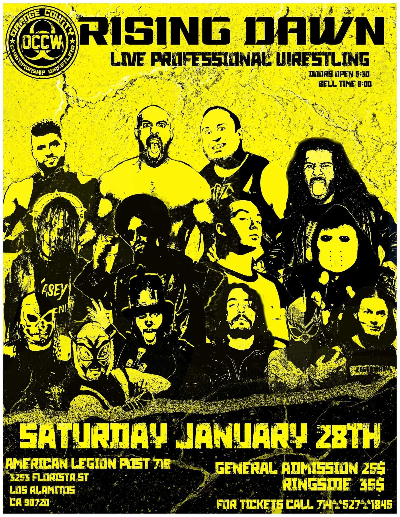 Orange County Championship Wrestling presents Rising Dawn