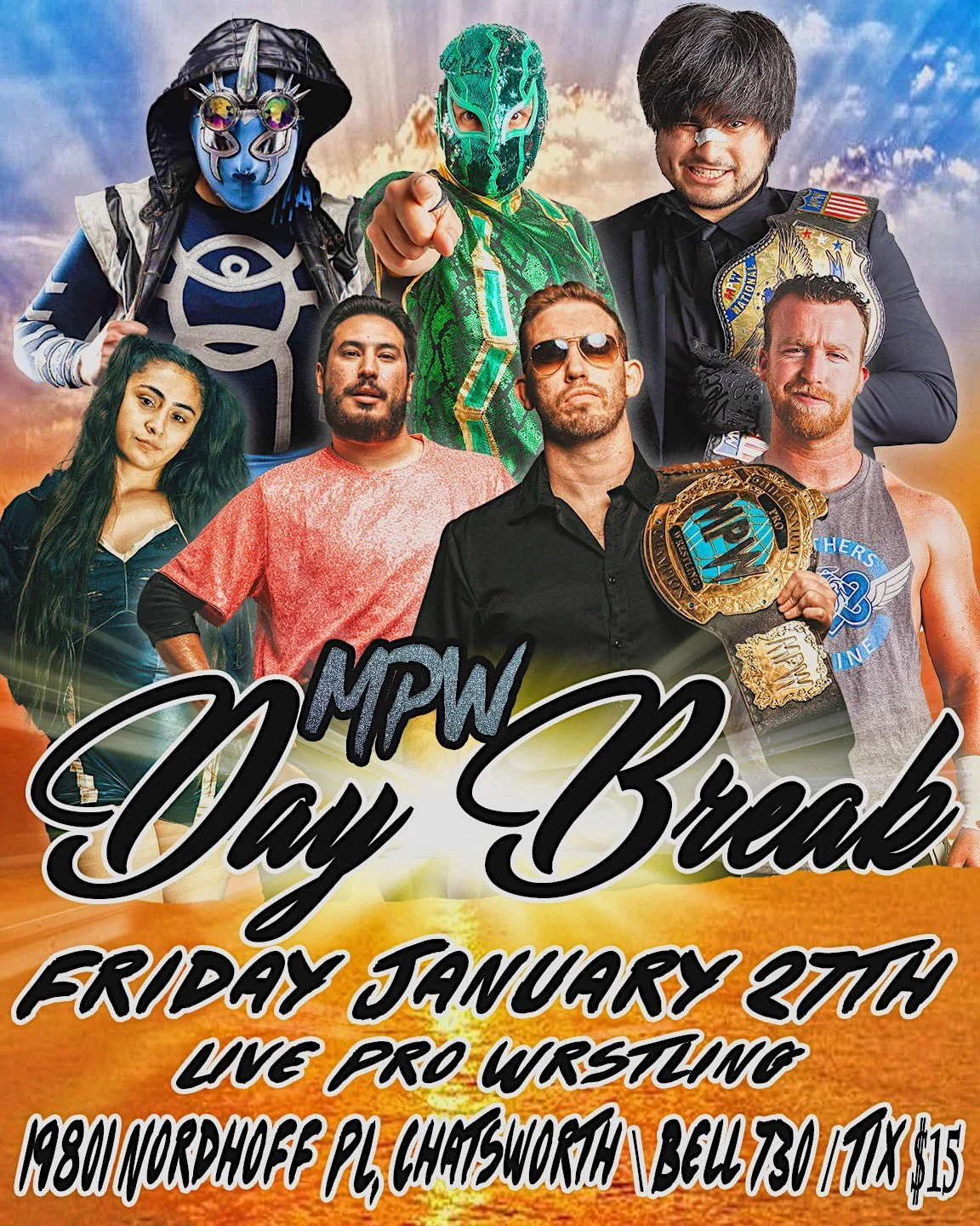 Millennium Pro Wrestling presents Day Break