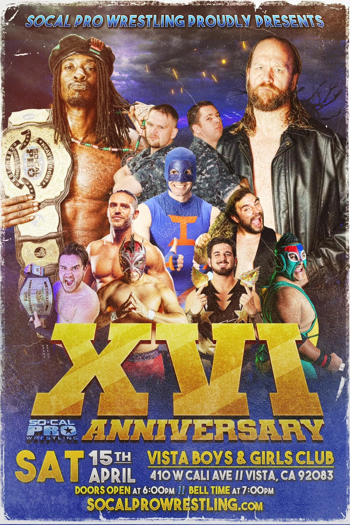 SoCal Pro Wrestling XVI Anniversary