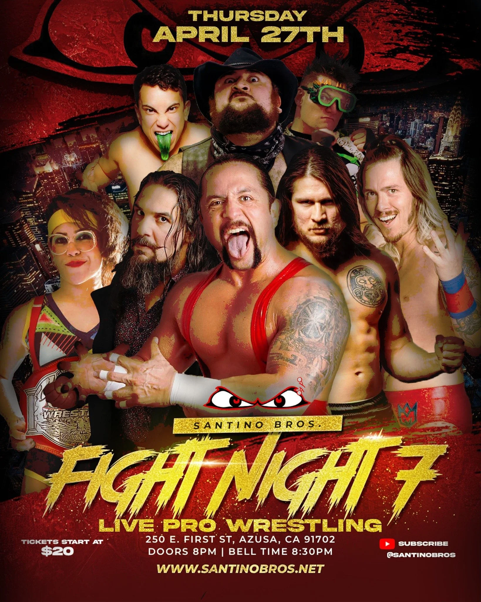 Santino Bros Wrestling presents Fight Night 7