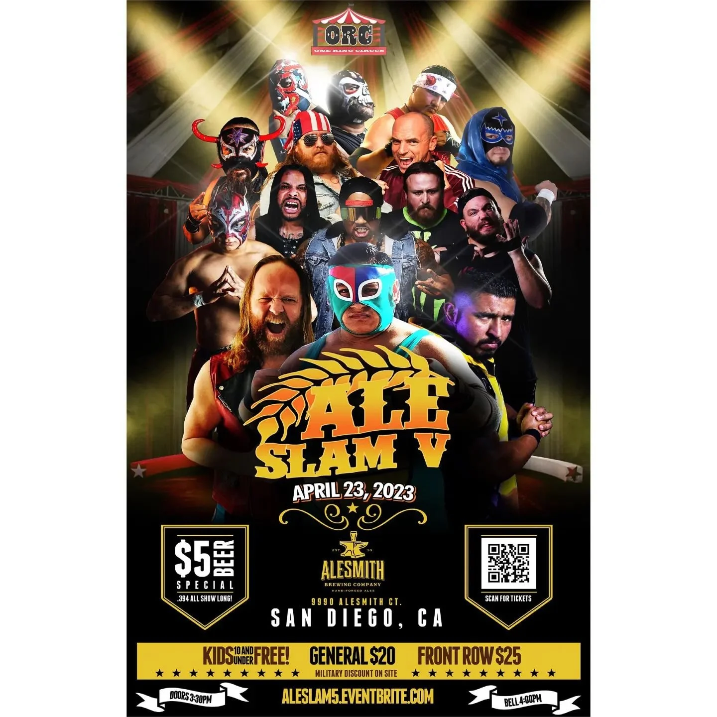 One Ring Circus presents Ale Slam V