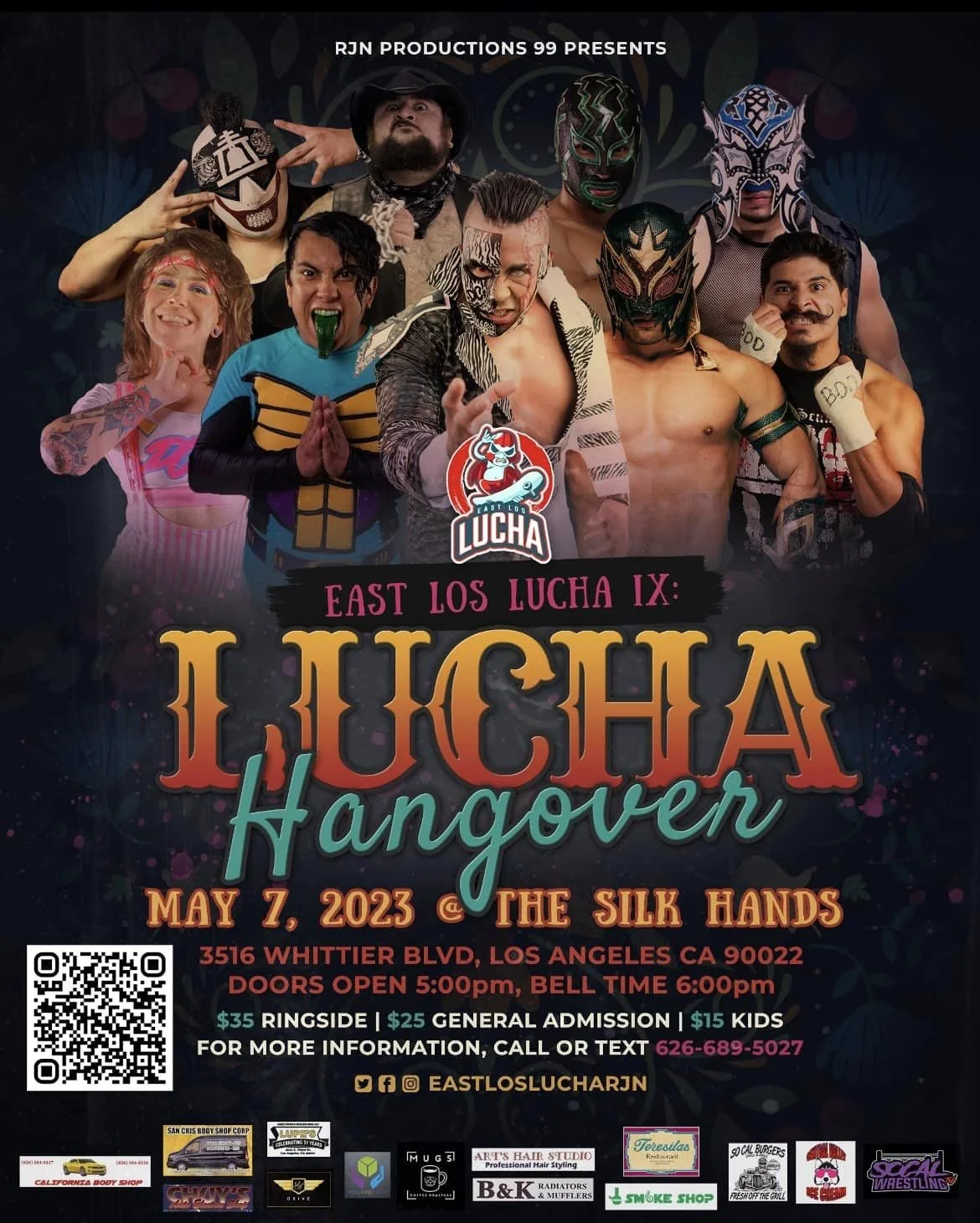 East Los Lucha presents Lucha Hangover