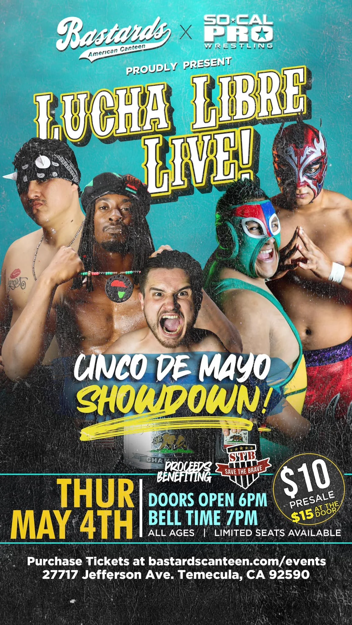 SoCal Pro Wrestling presents Cinco De Mayo Showdown