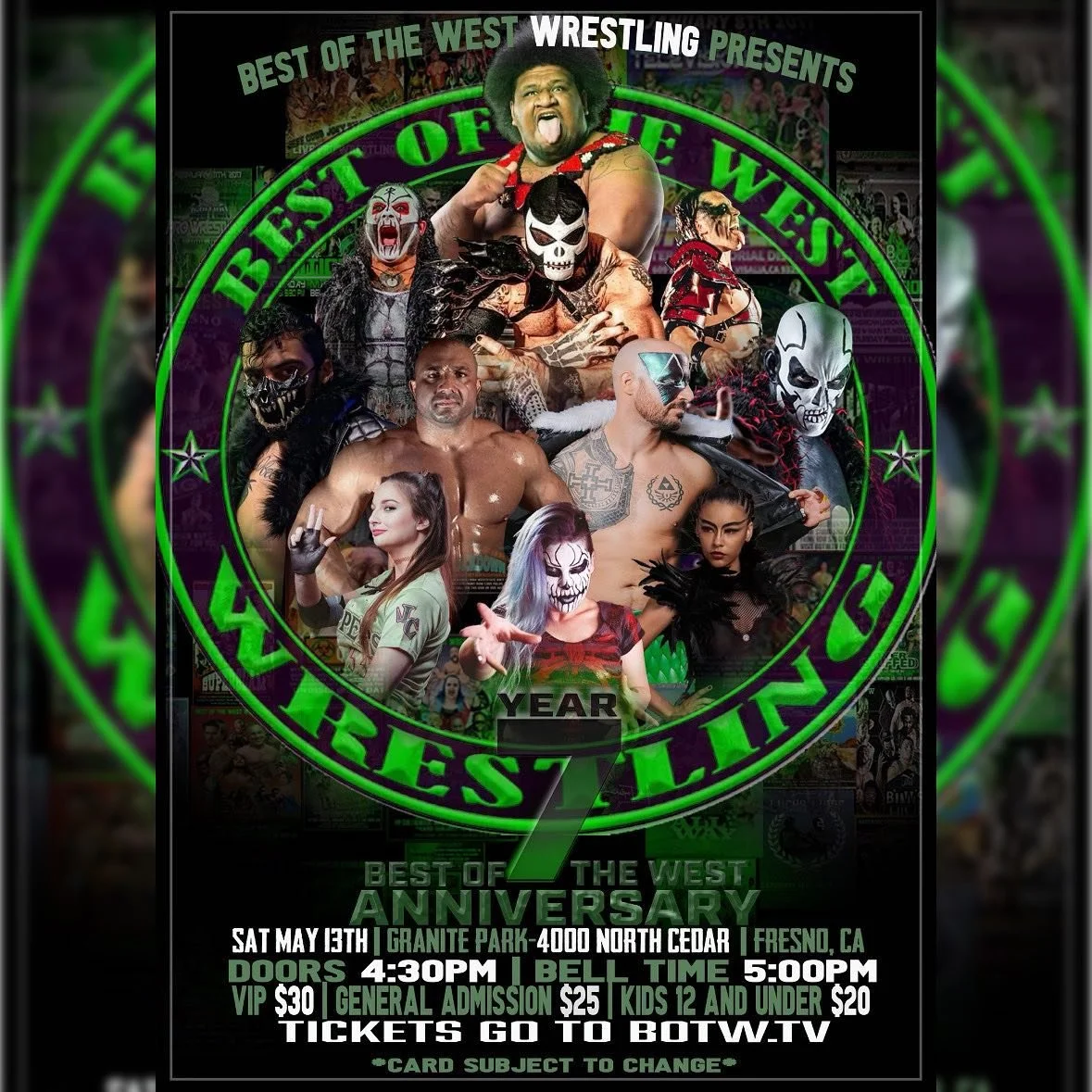 Best of the West 7 Year Anniversary