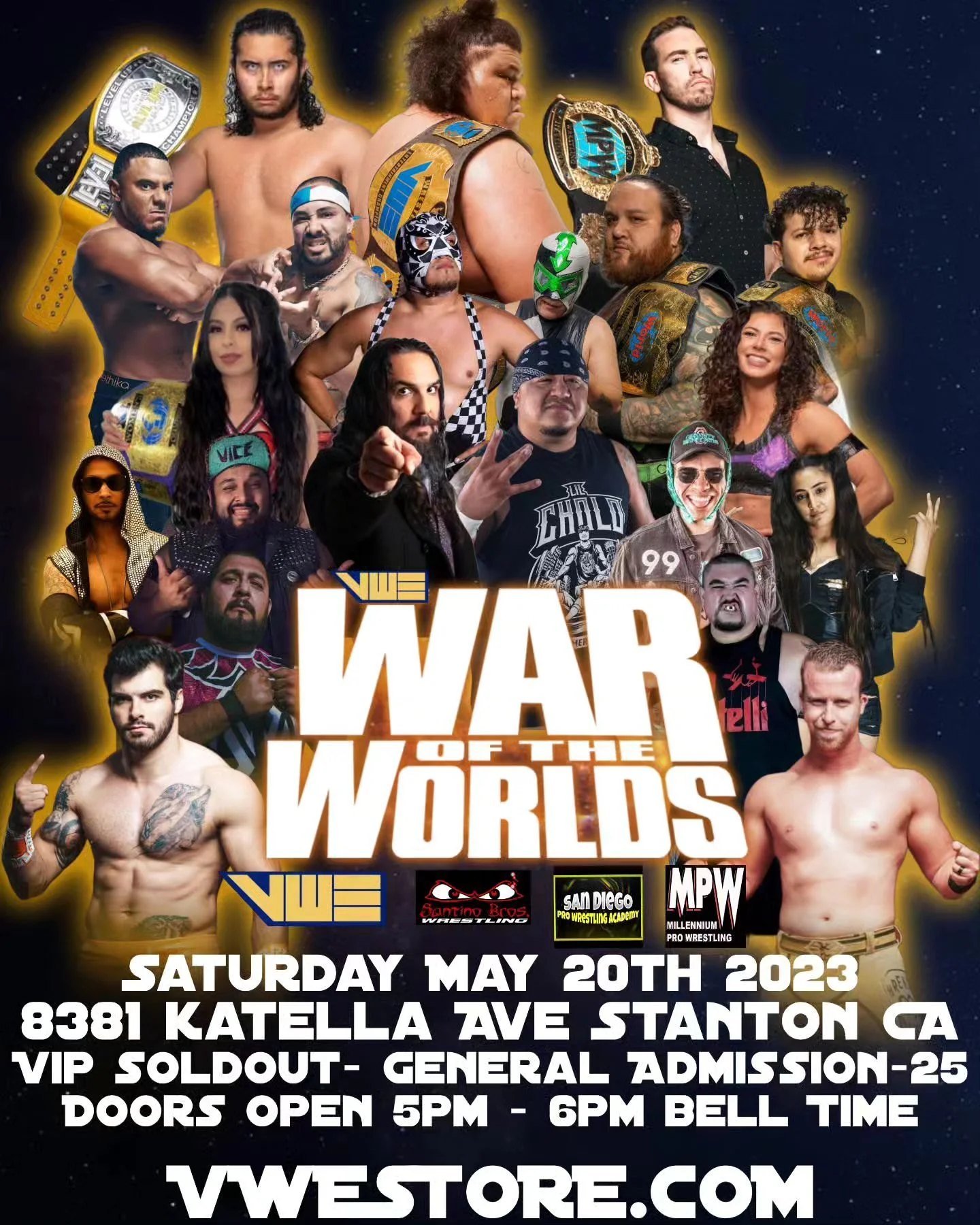 Venue Wrestling Entertainment presents War of the Worlds