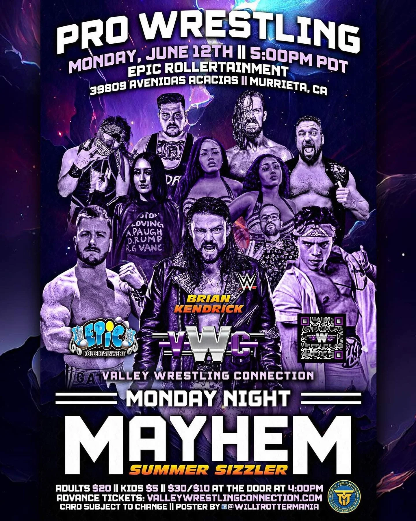 Valley Wrestling Connection presents Monday Night Mayhem