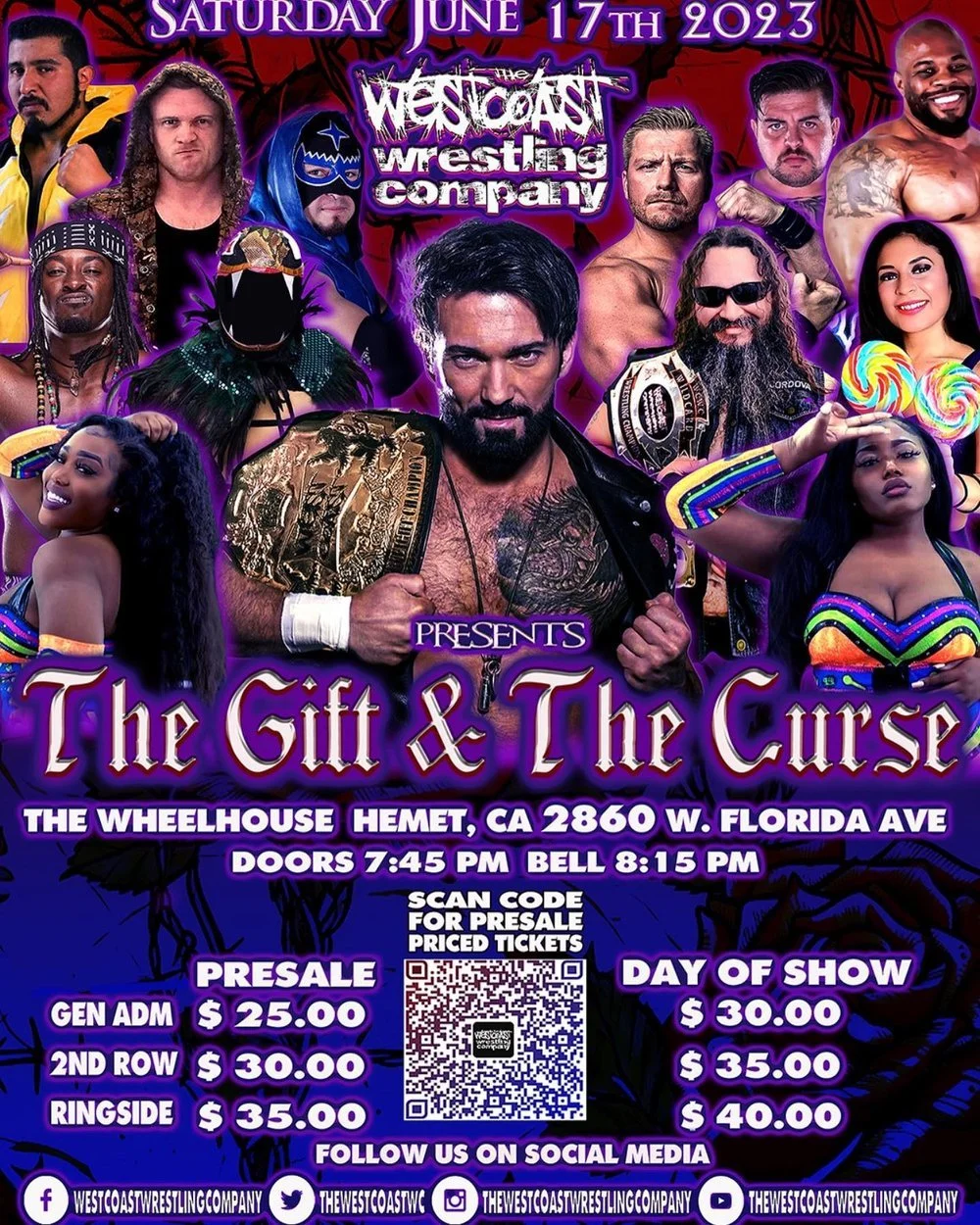 The West Coast Wrestling Company presents The Gift & The Curse