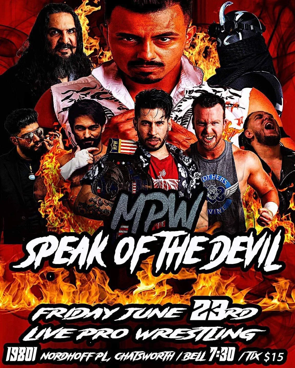 Millennium Pro Wrestling presents Speak of the Devil