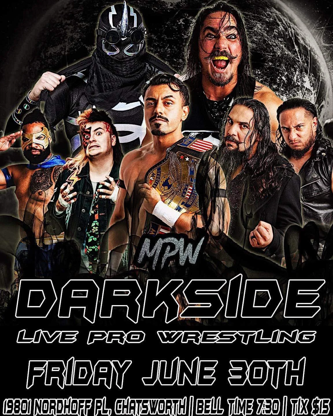 Millennium Pro Wrestling presents Darkside
