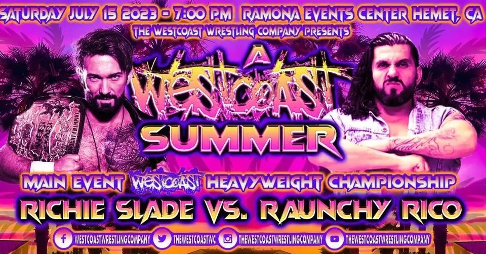 The West Coast Wrestling Company presents A West Coast Summer
