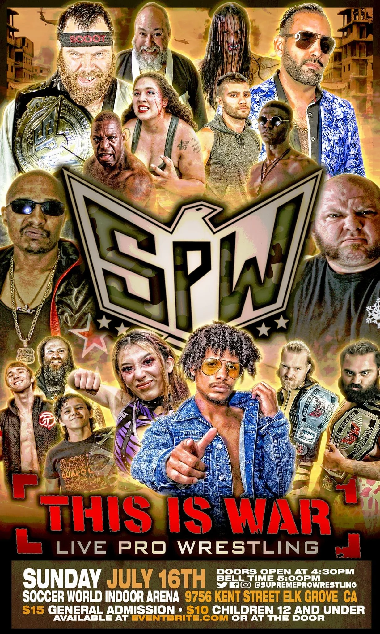 Supreme Pro Wrestling presents This is War