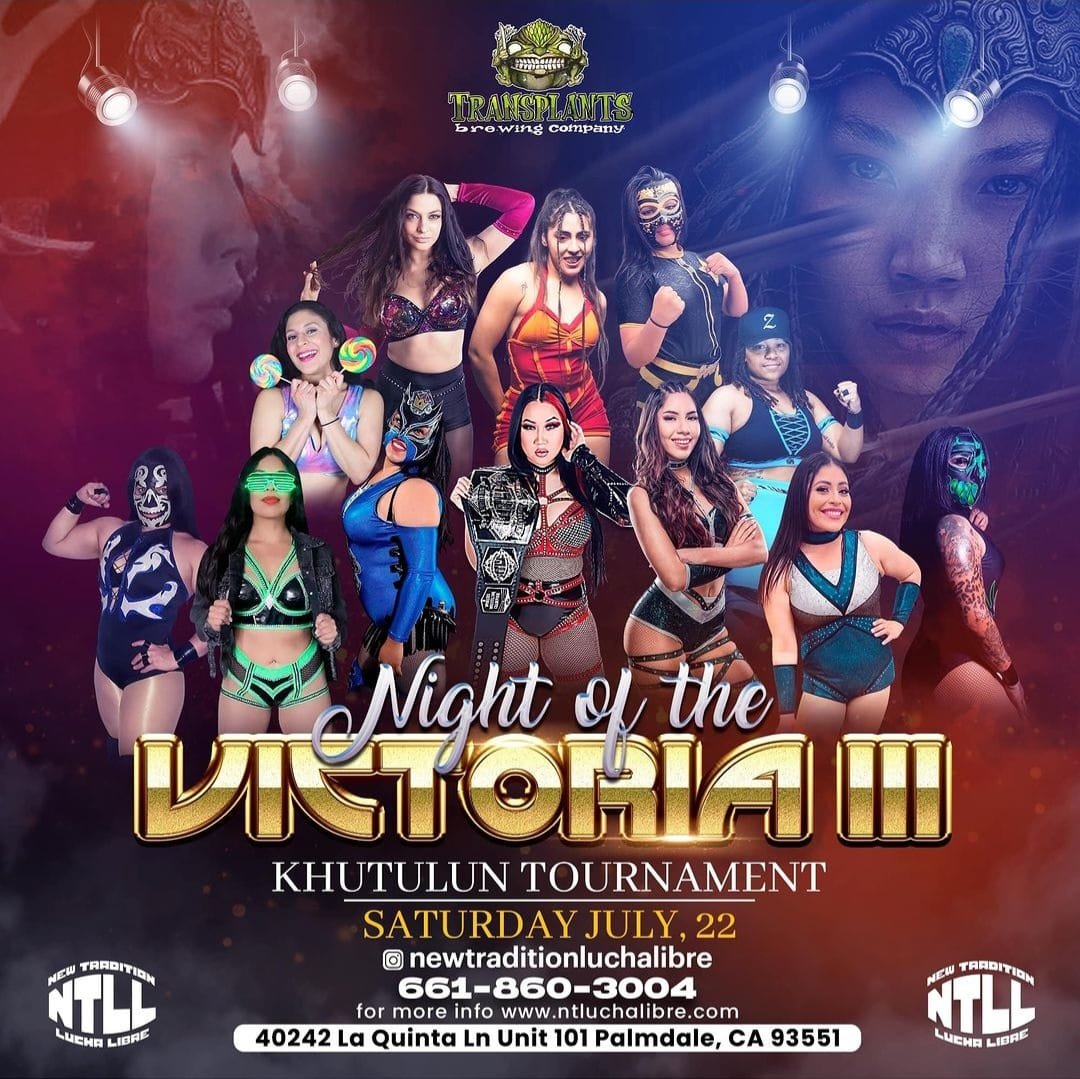 New Tradition Lucha Libre presents Night of the Victoria III
