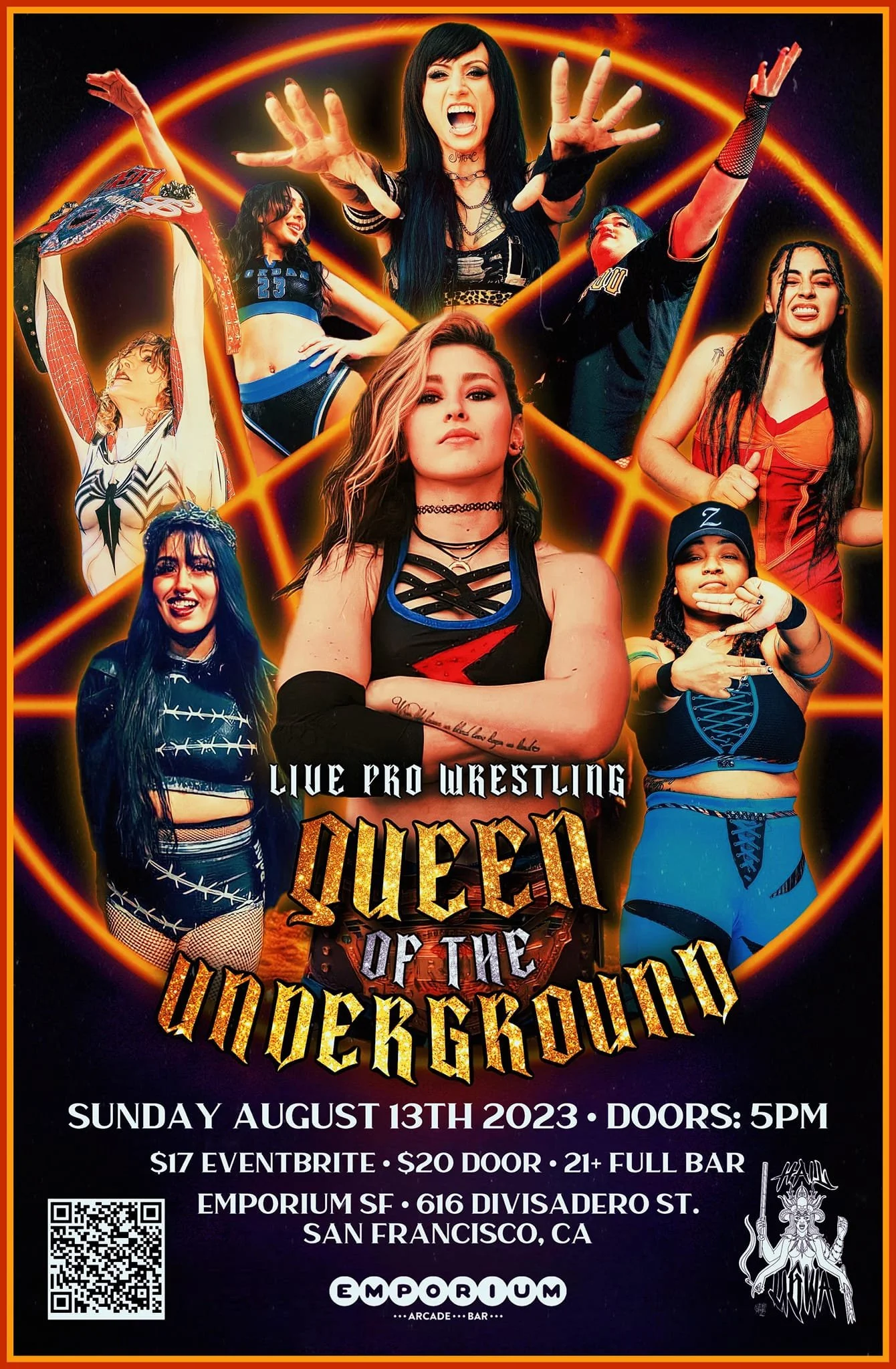 UGWA presents Queen of the Underground