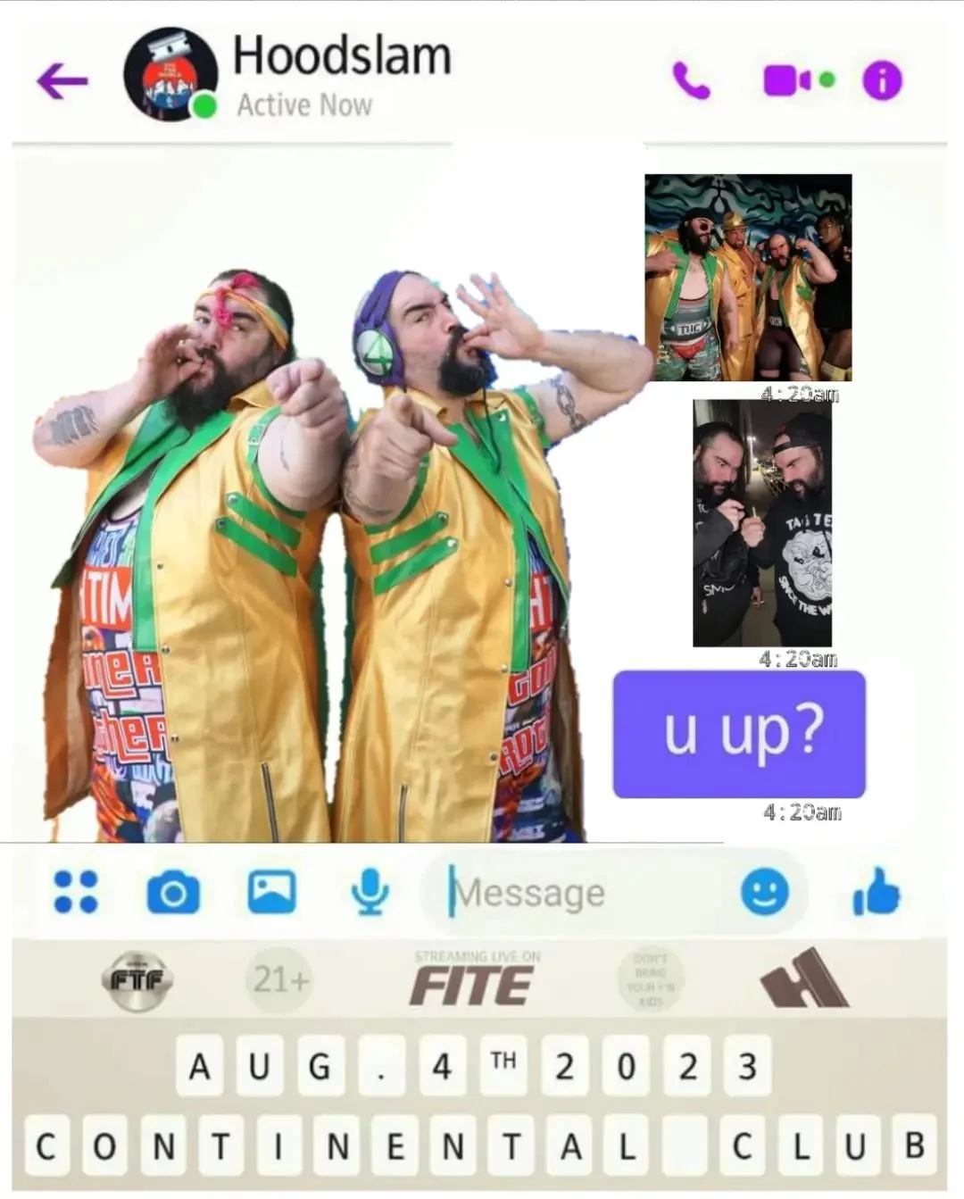 Hoodslam presents U Up?