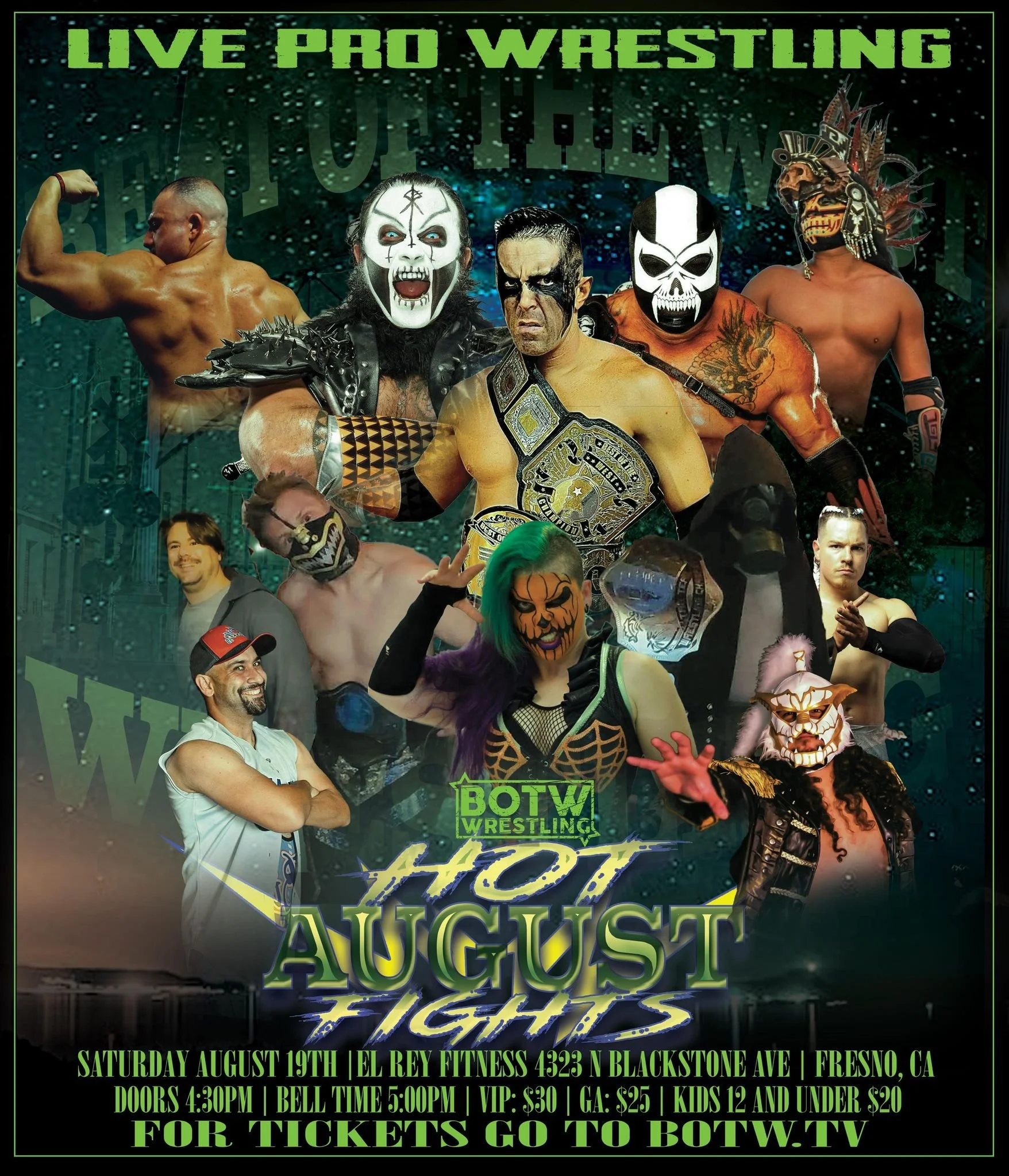Best of the West presents Hot August Fights