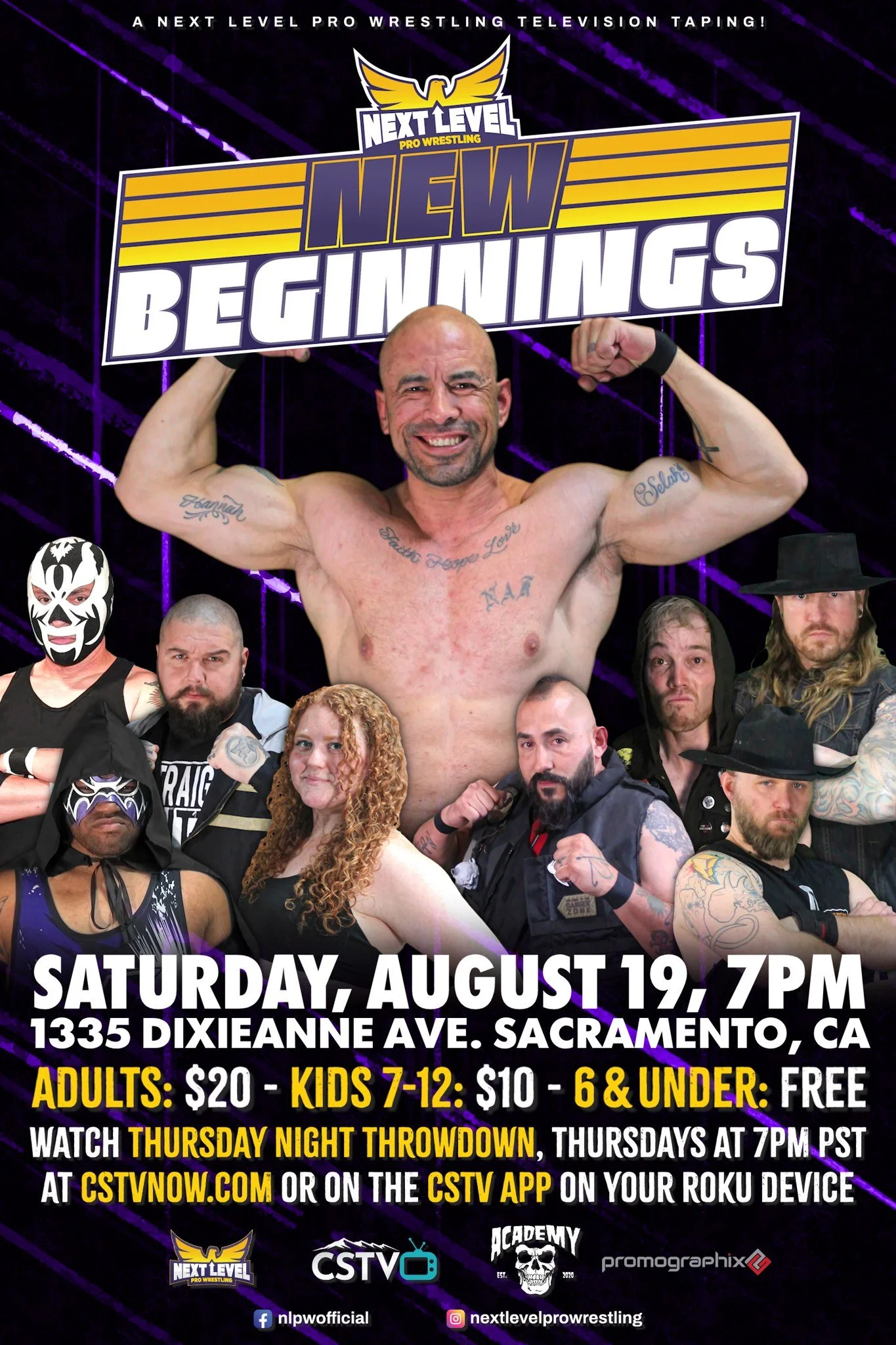 Next Level Pro Wrestling presents New Beginnings