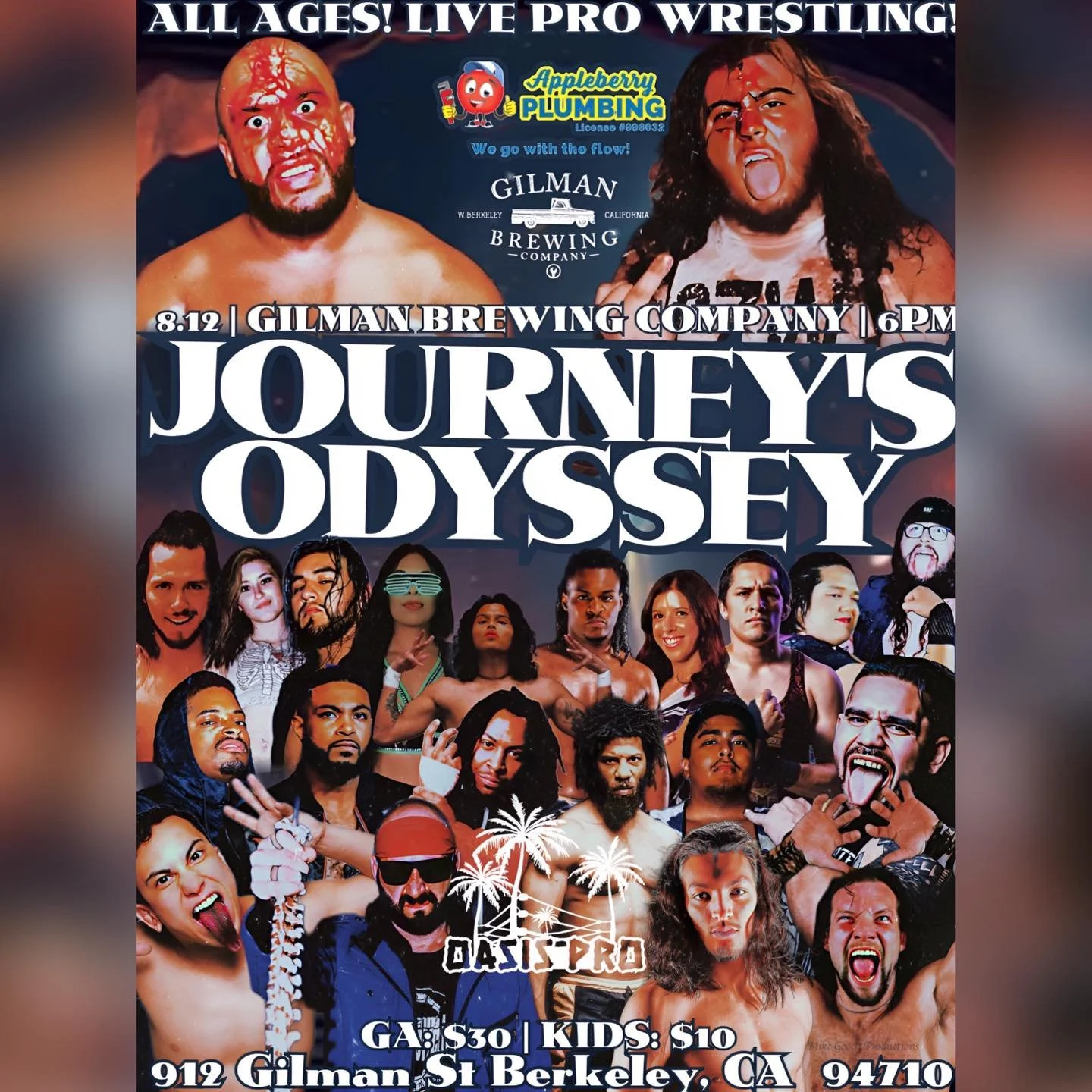 Oasis Pro Wrestling presents Journey's Odyssey