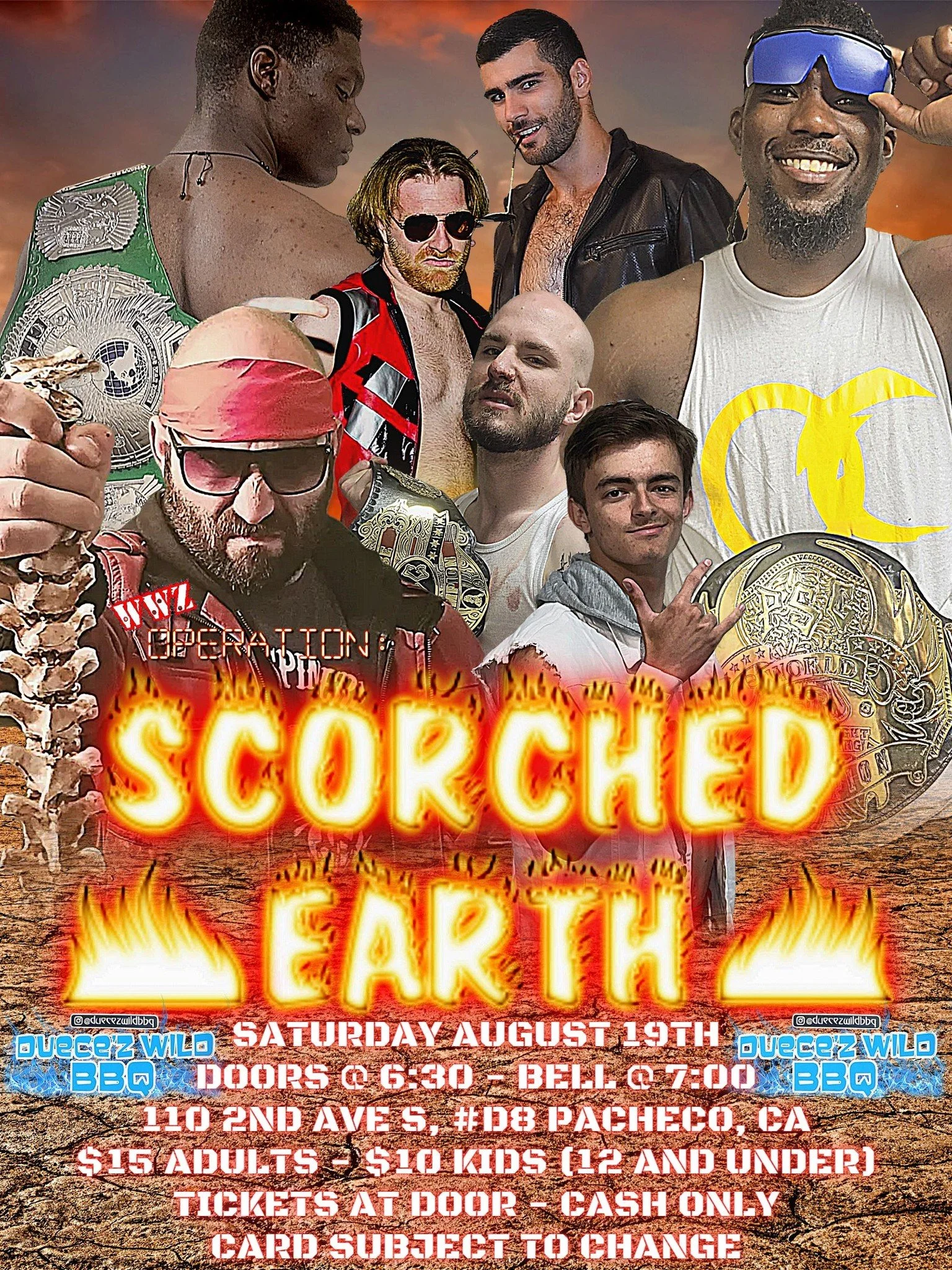 East Bay Pro Wrestling presents WWZ Operation: Scorched Earth