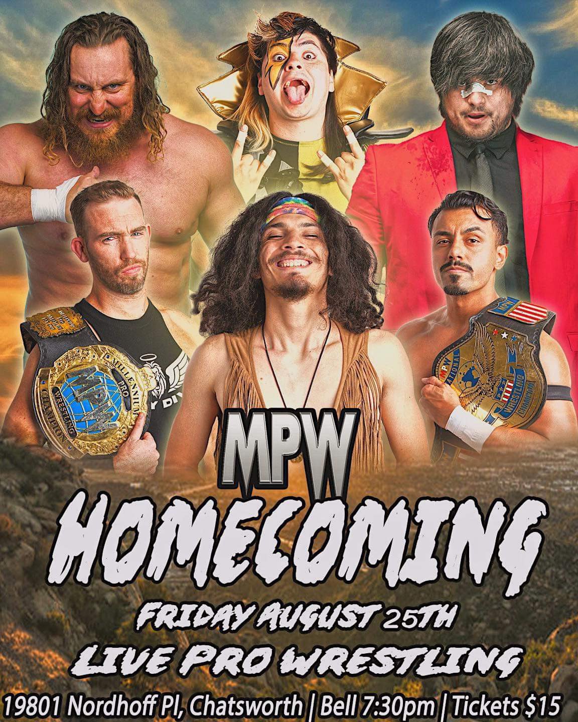 Millennium Pro Wrestling presents Homecoming
