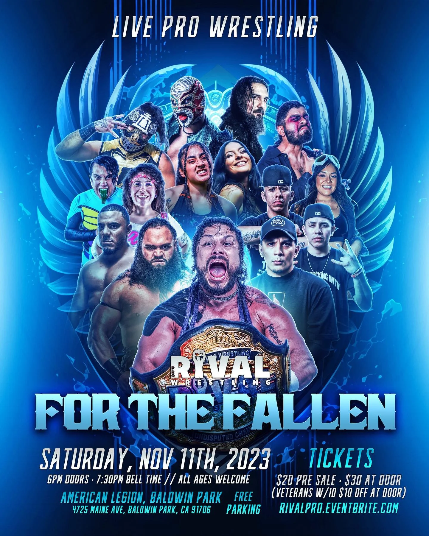 Rival Pro Wrestling presents For The Fallen
