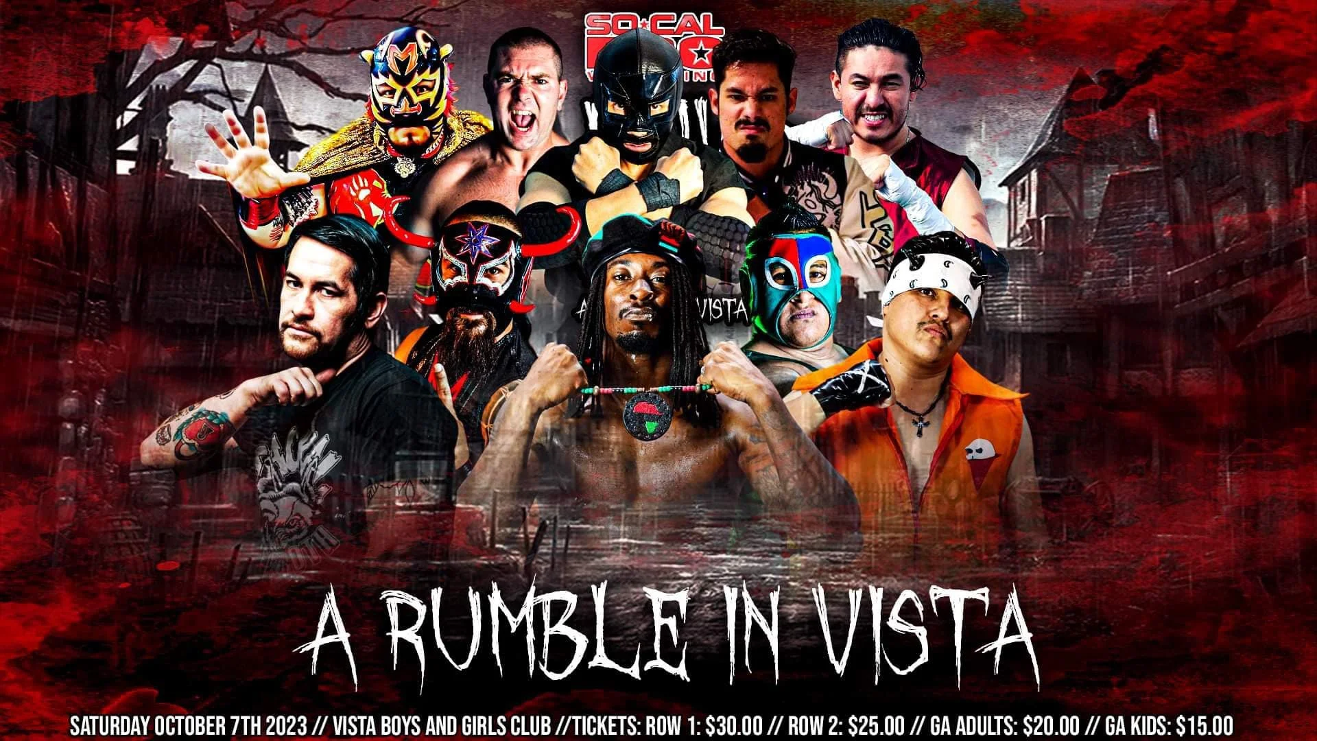 SoCal Pro Wrestling presents A Rumble in Vista