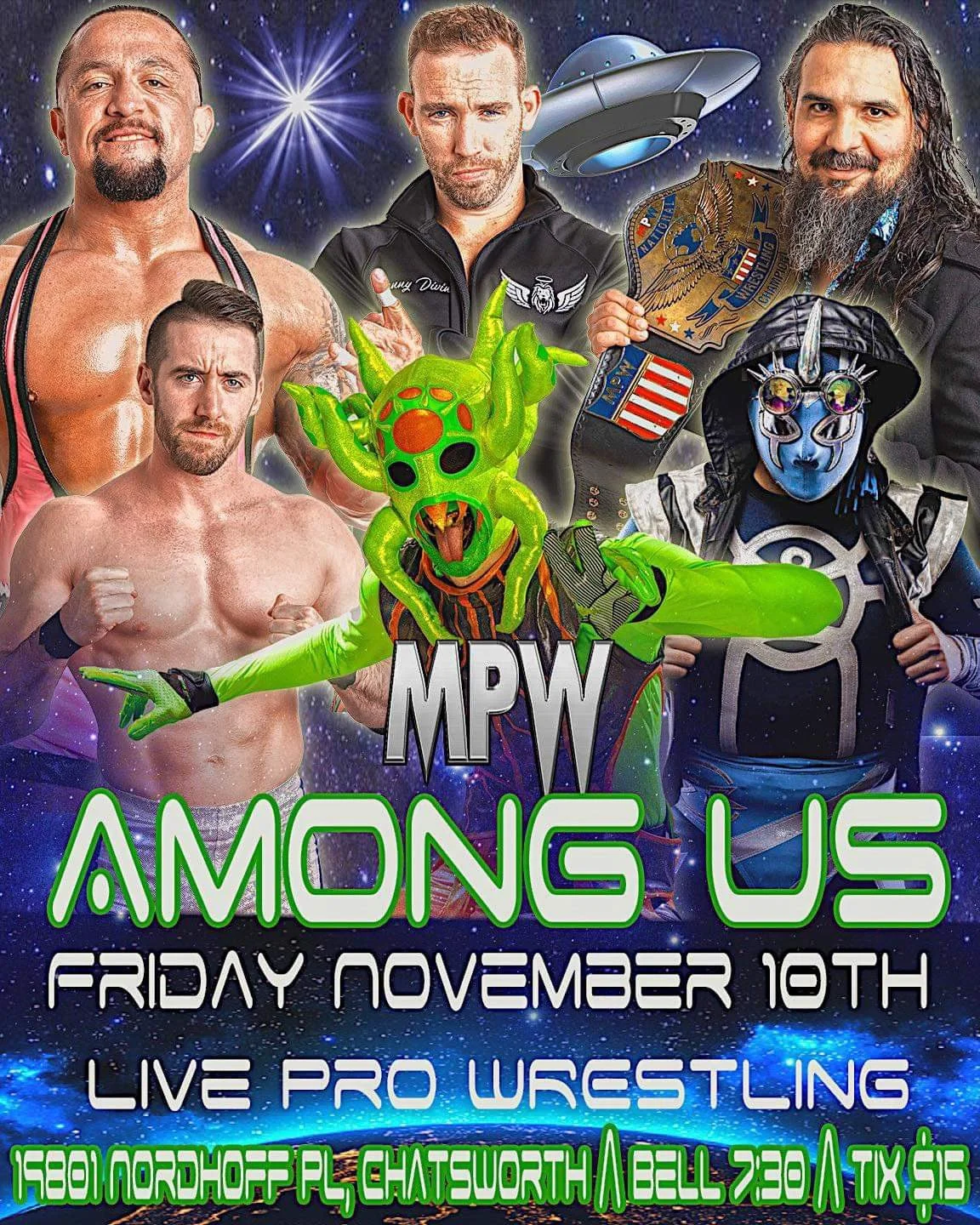 Millennium Pro Wrestling presents Among Us
