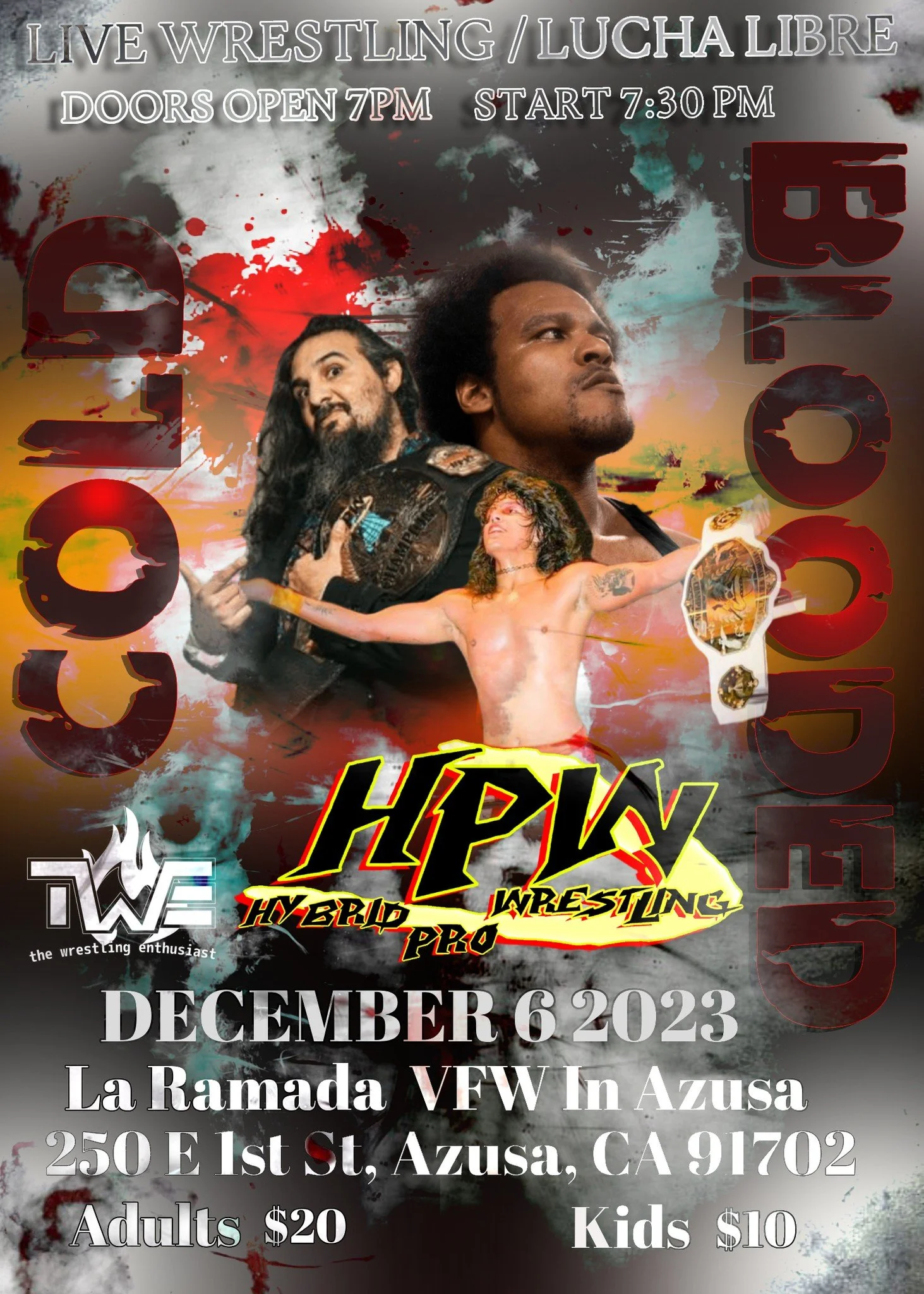 Hybrid Pro Wrestling presents Cold Blooded