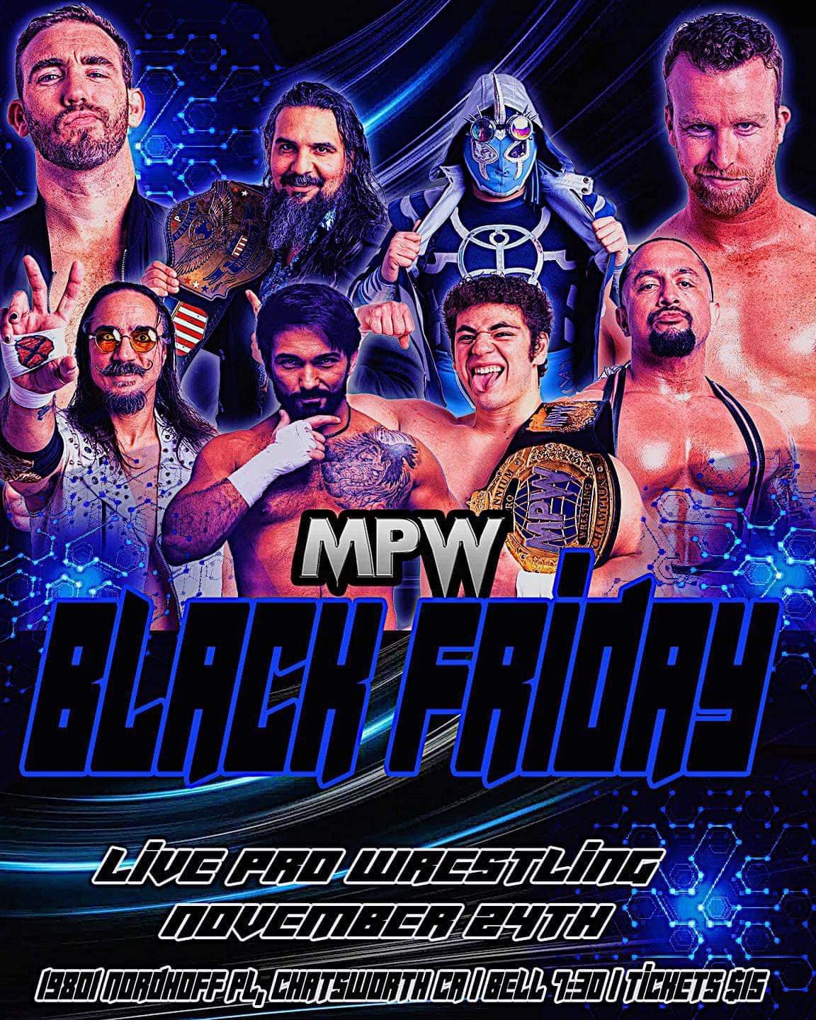 Millennium Pro Wrestling presents Black Friday
