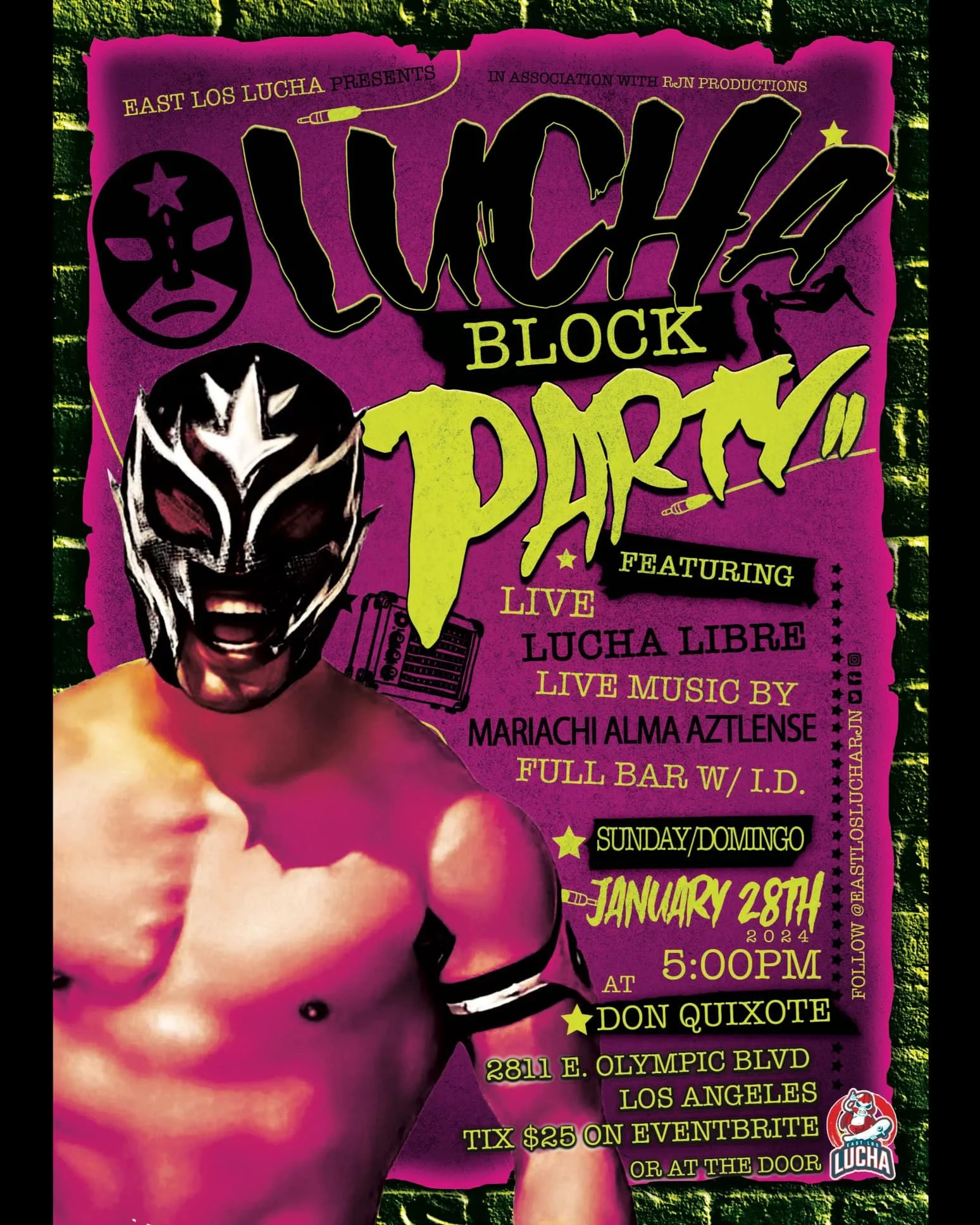 East Los Lucha presents Lucha Block Party 2