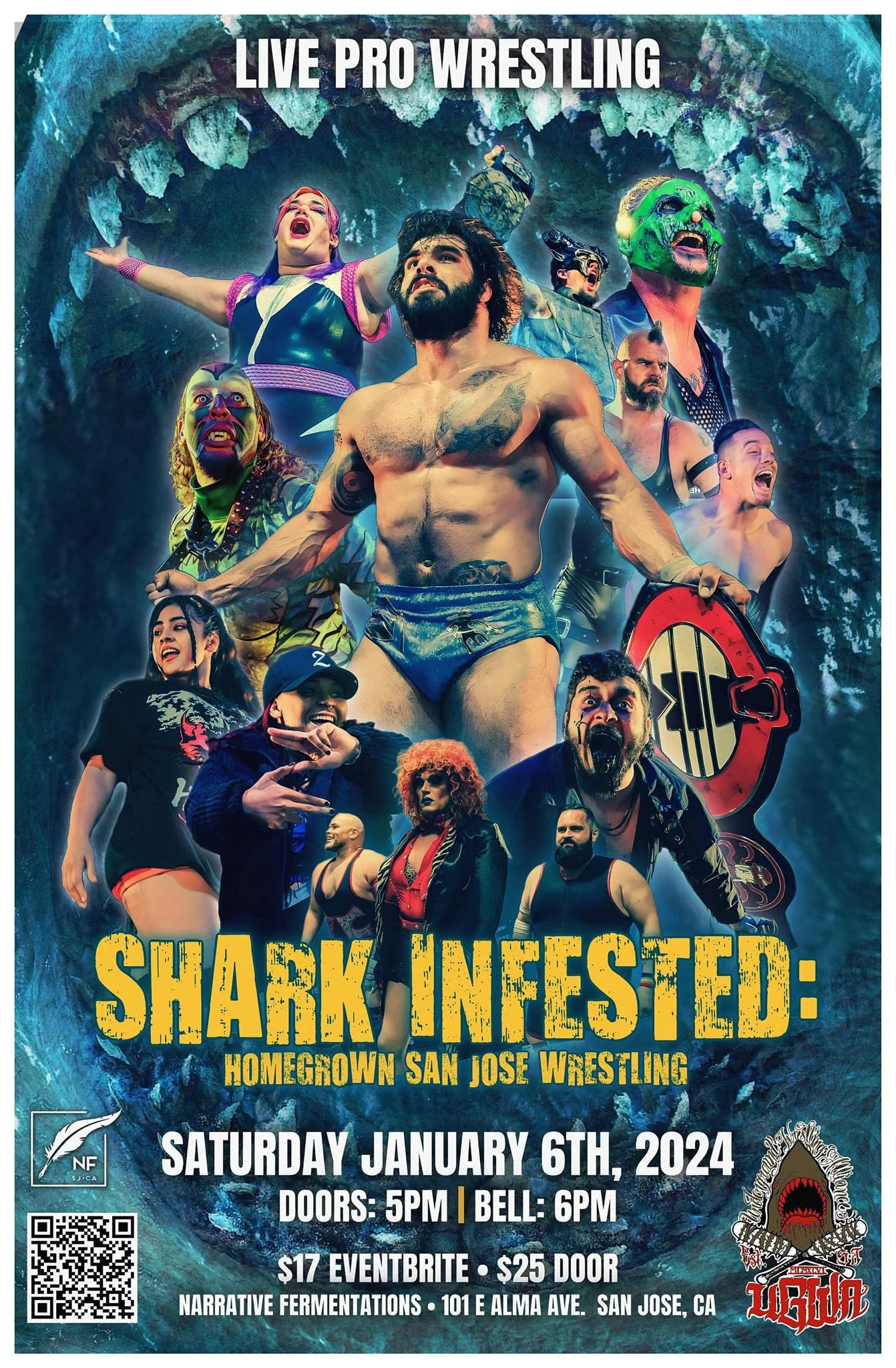 UGWA presents Shark Infested