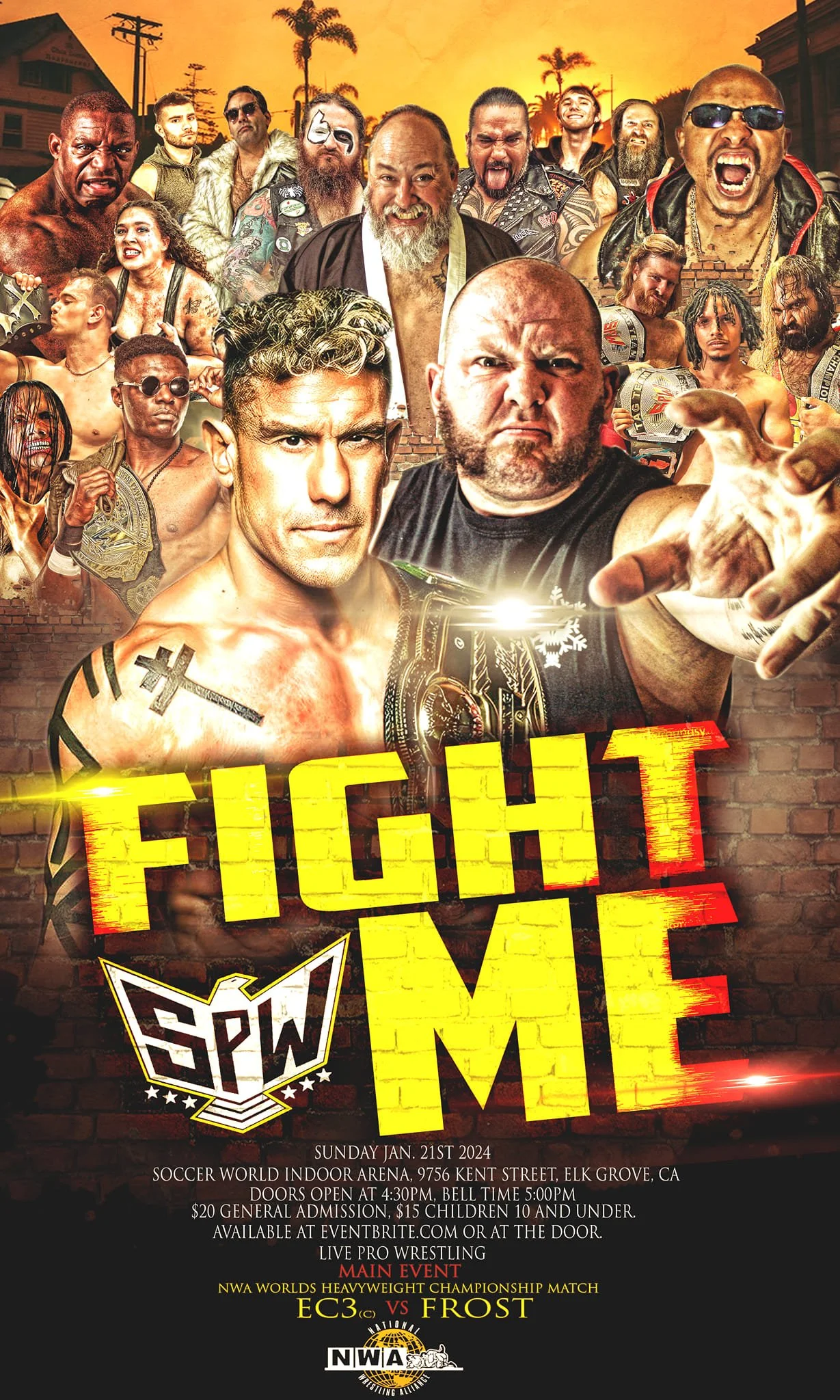 Supreme Pro Wrestling presents Fight Me