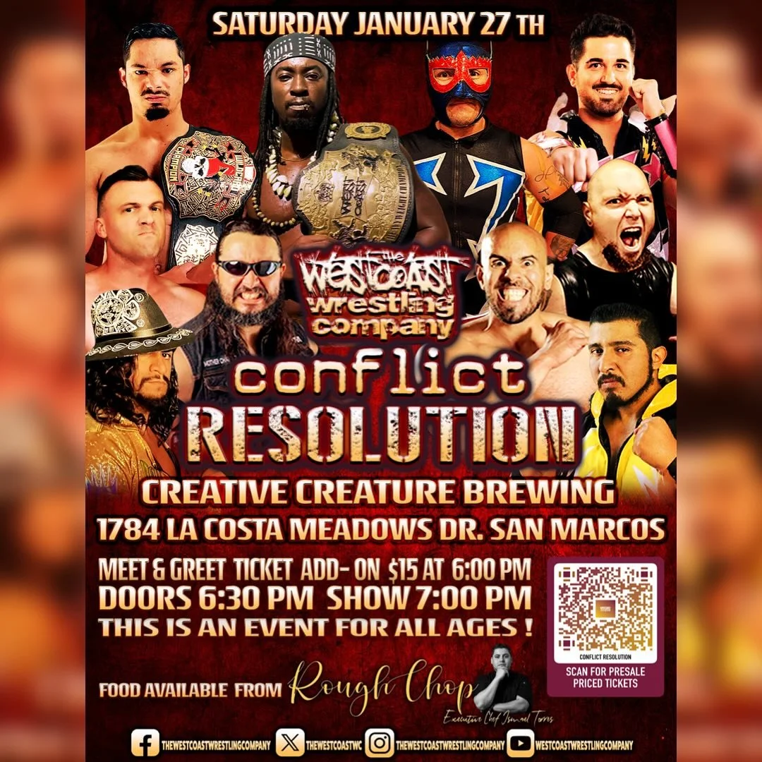 The West Coast Wrestling Company presents Conflict Resolution