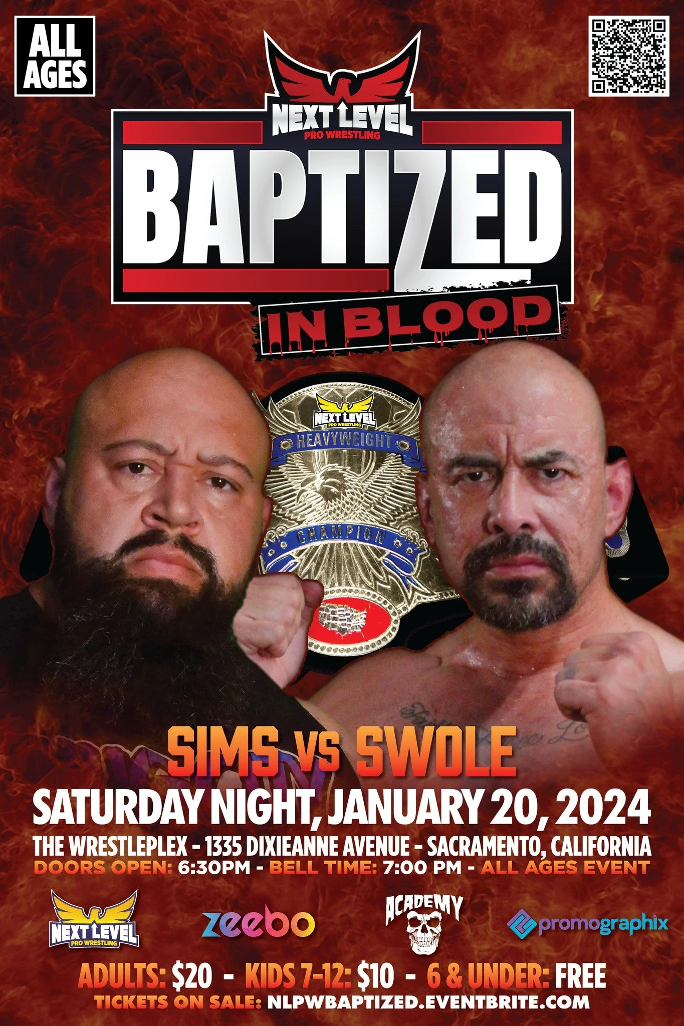 Next Level Pro Wrestling presents Baptized in Blood