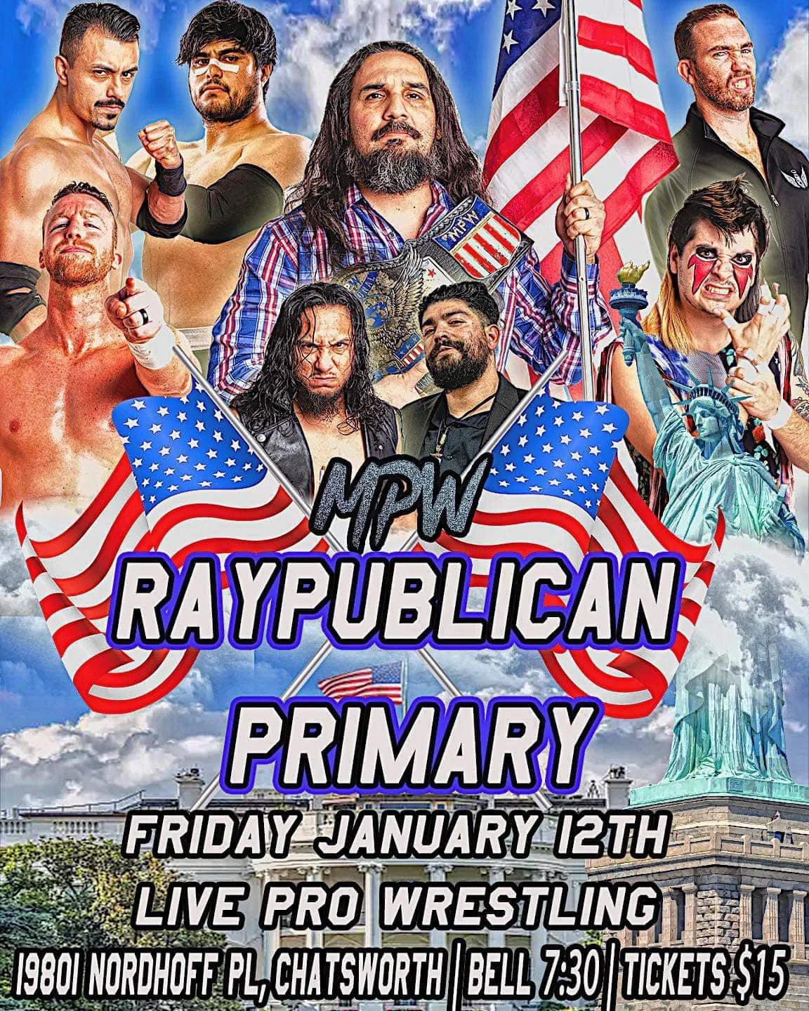 Millennium Pro Wrestling presents Raypublican Primary