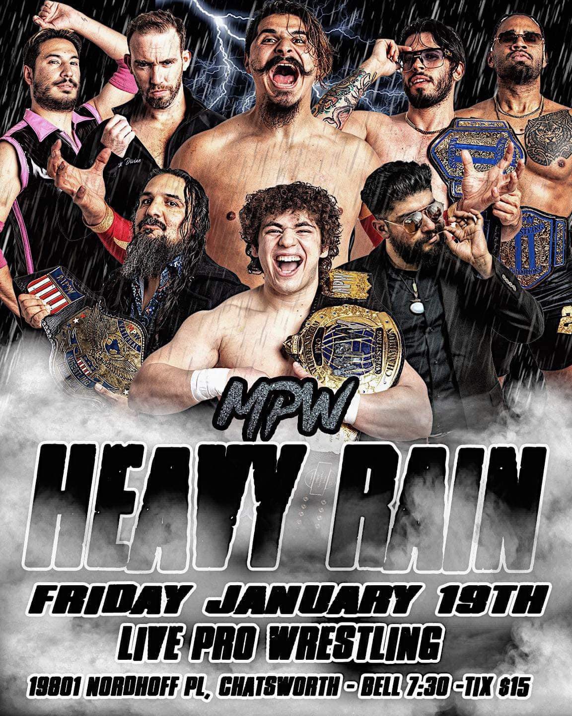Millennium Pro Wrestling presents Heavy Rain
