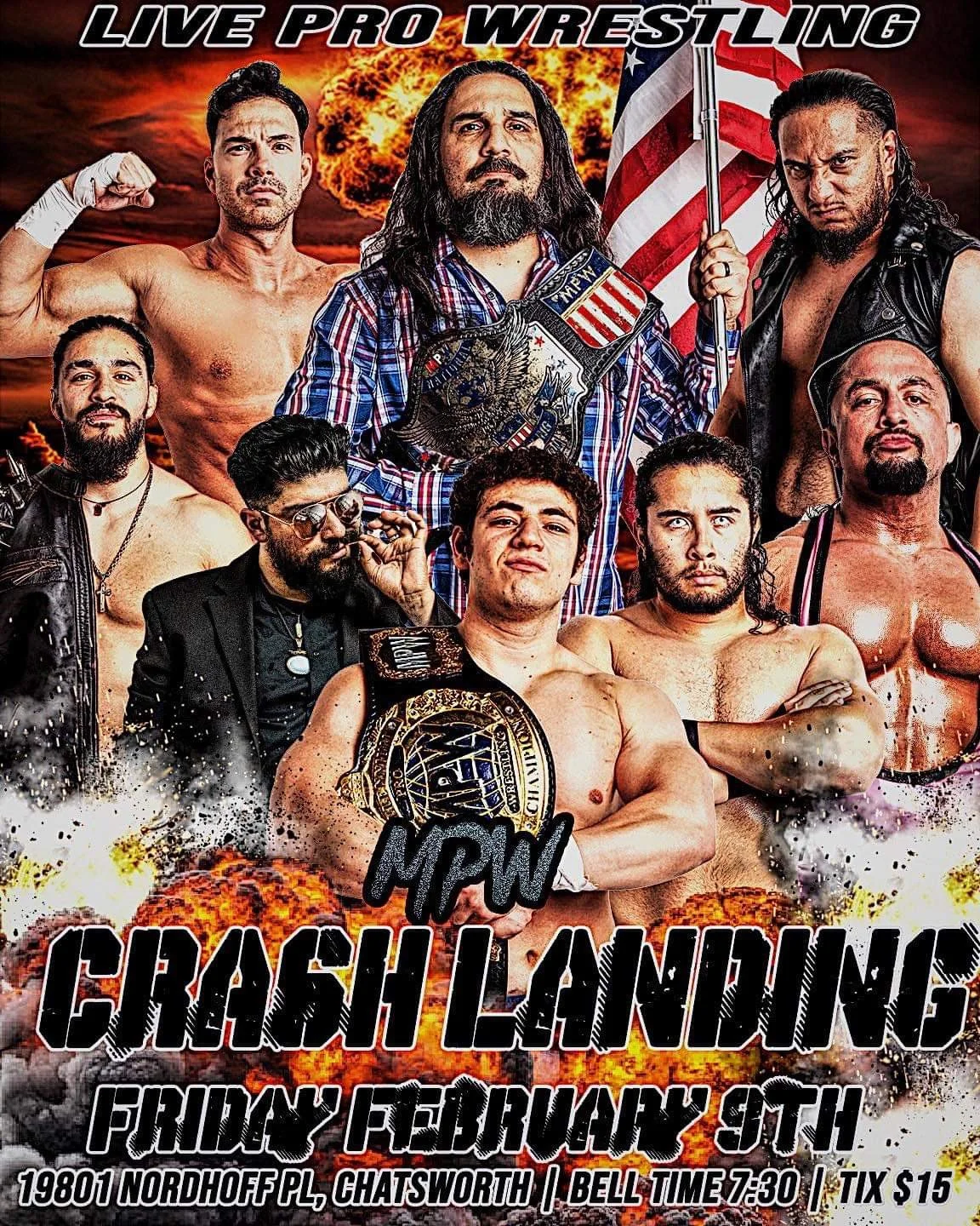 Millennium Pro Wrestling presents Crash Landing