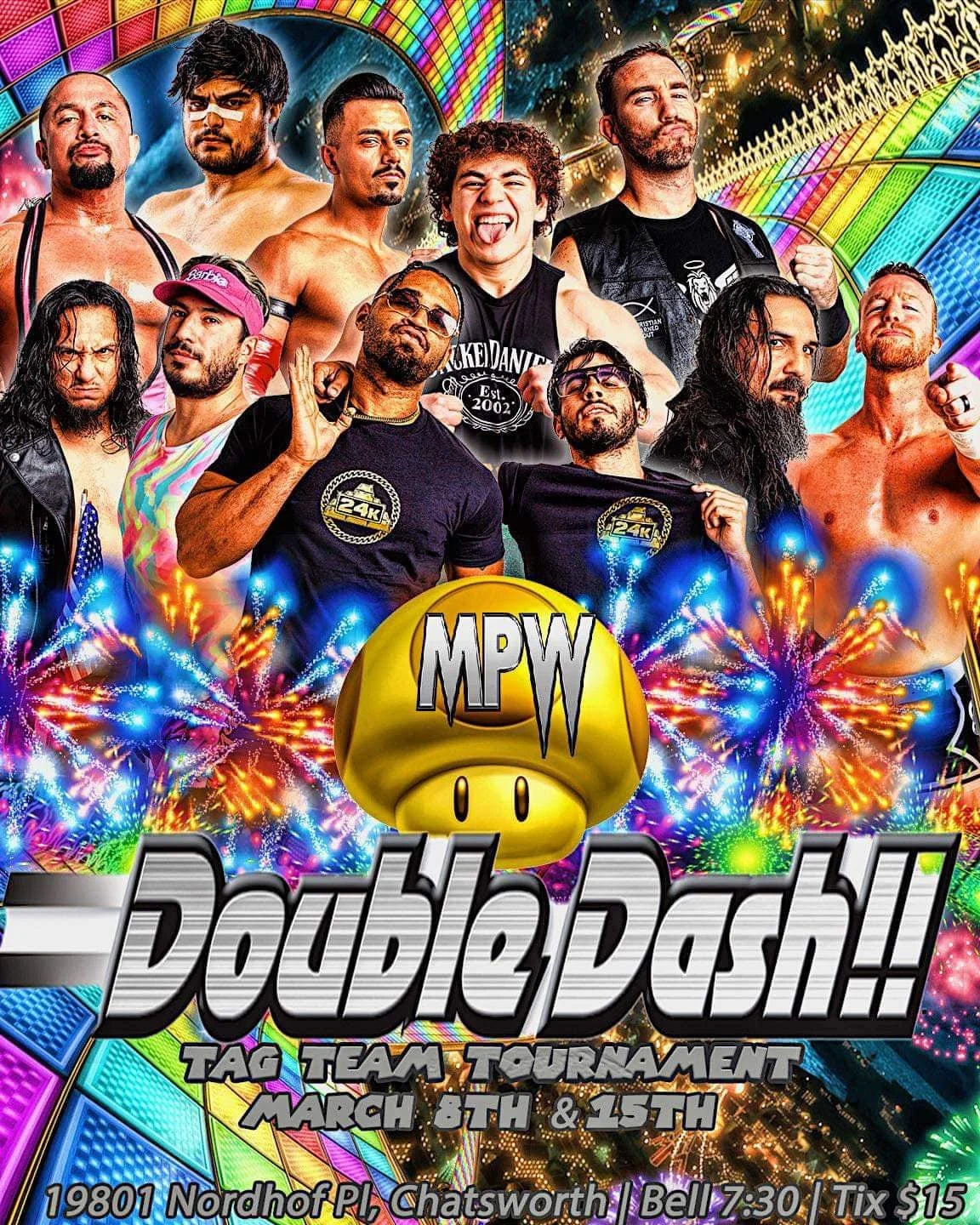 Millennium Pro Wrestling presents Double Dash