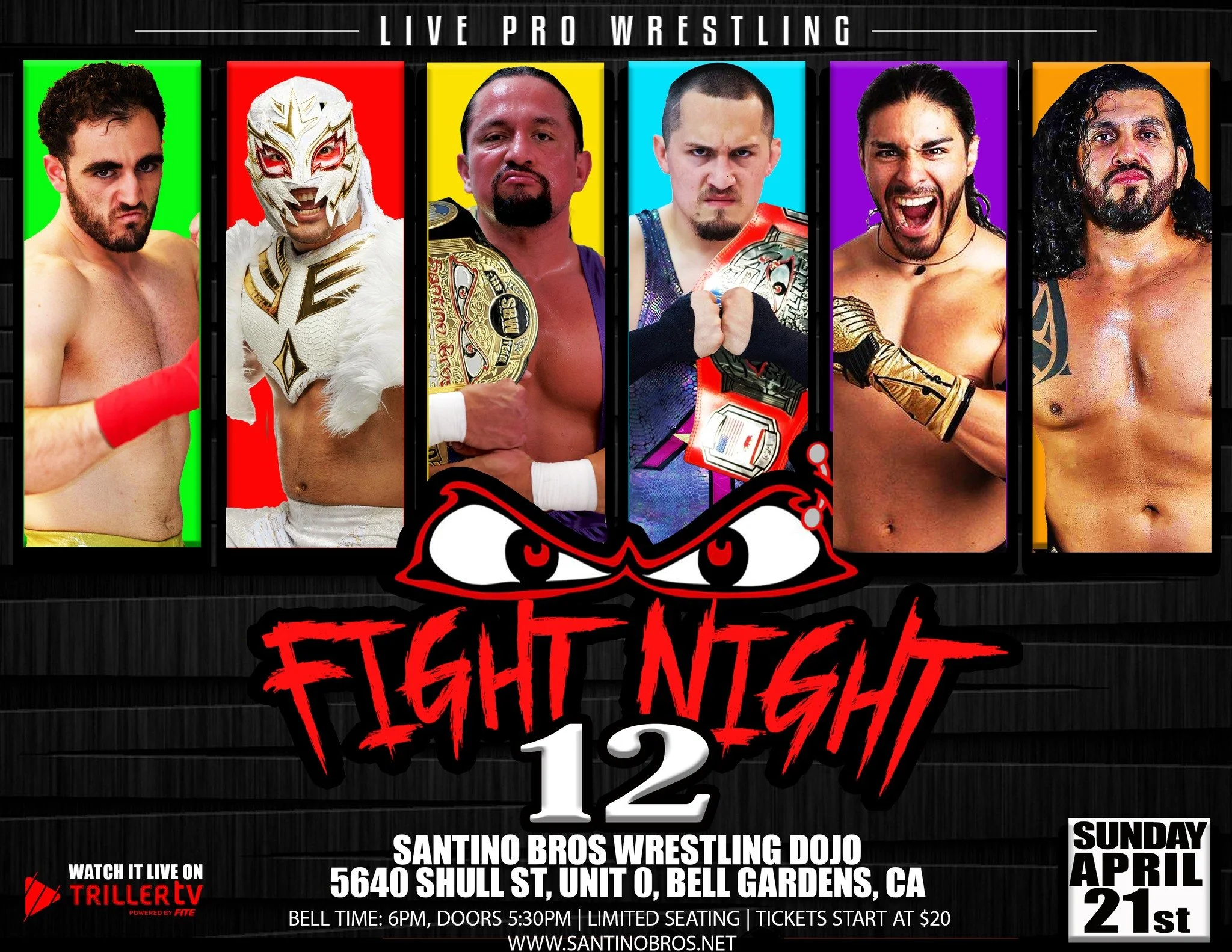 Santino Bros Wrestling presents Fight Night 12