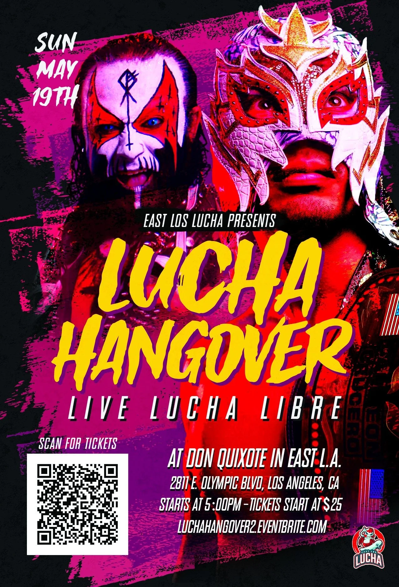 East Los Lucha presents Lucha Hangover