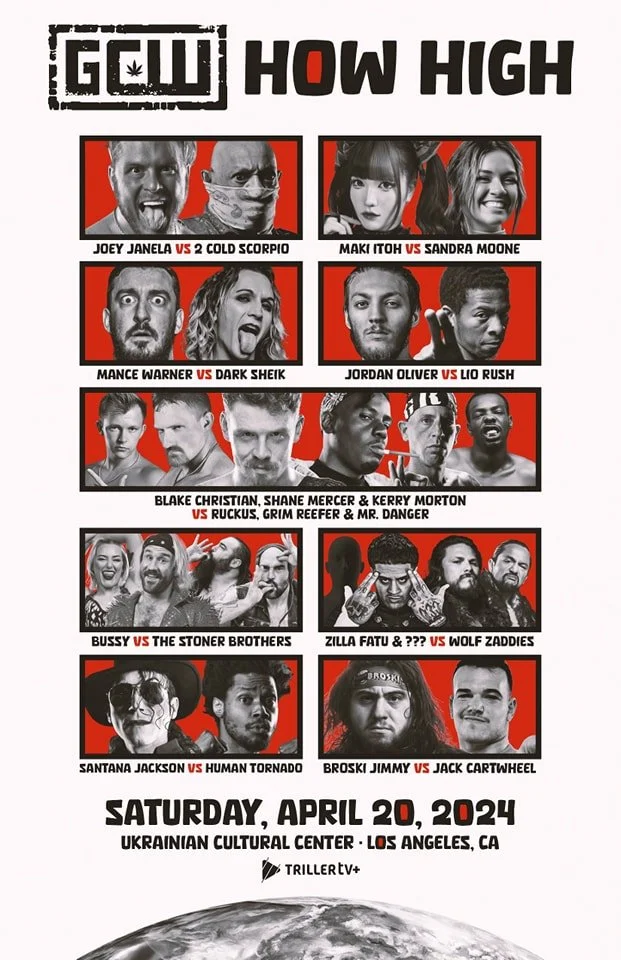 Game Changer Wrestling presents How High