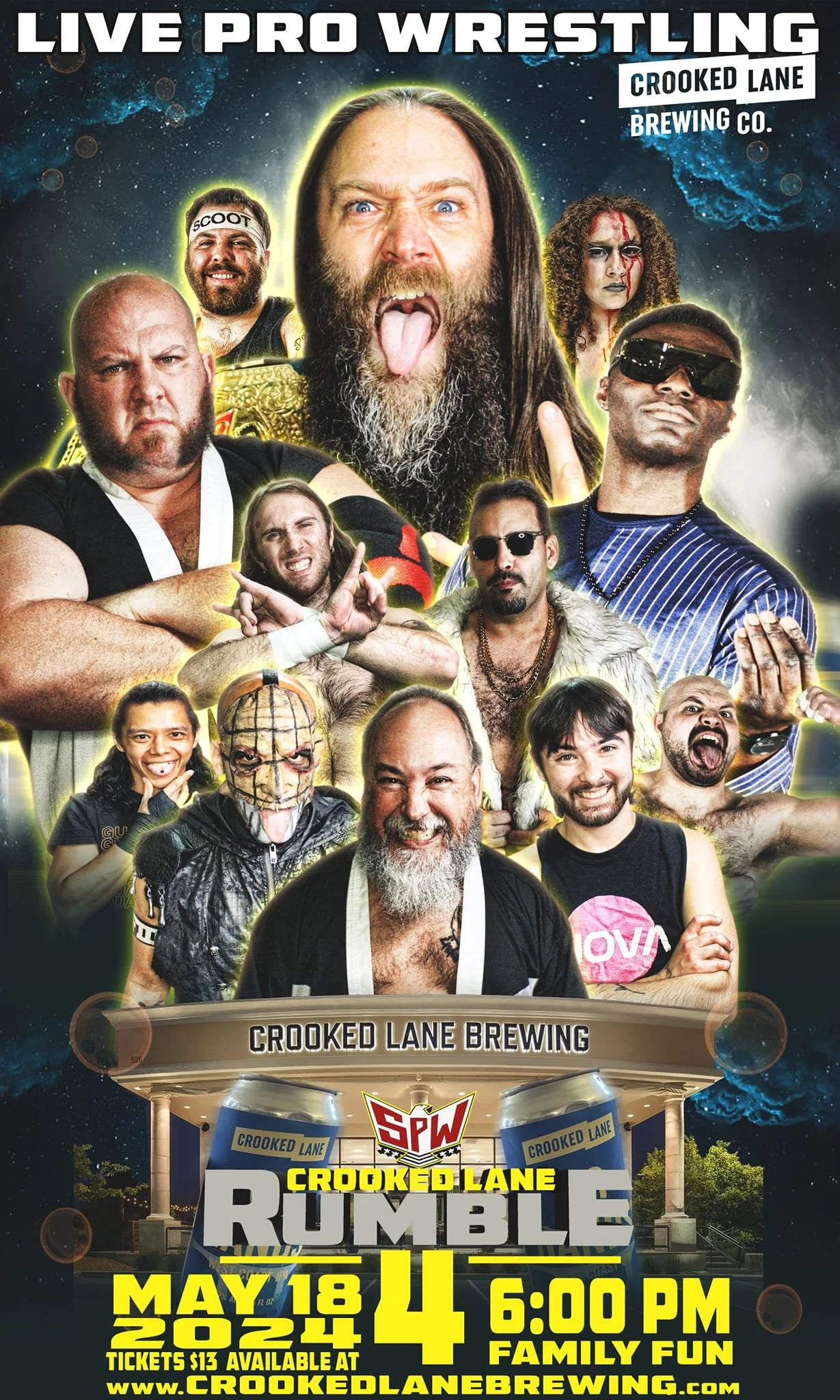 Supreme Pro Wrestling presents Crooked Lane Rumble