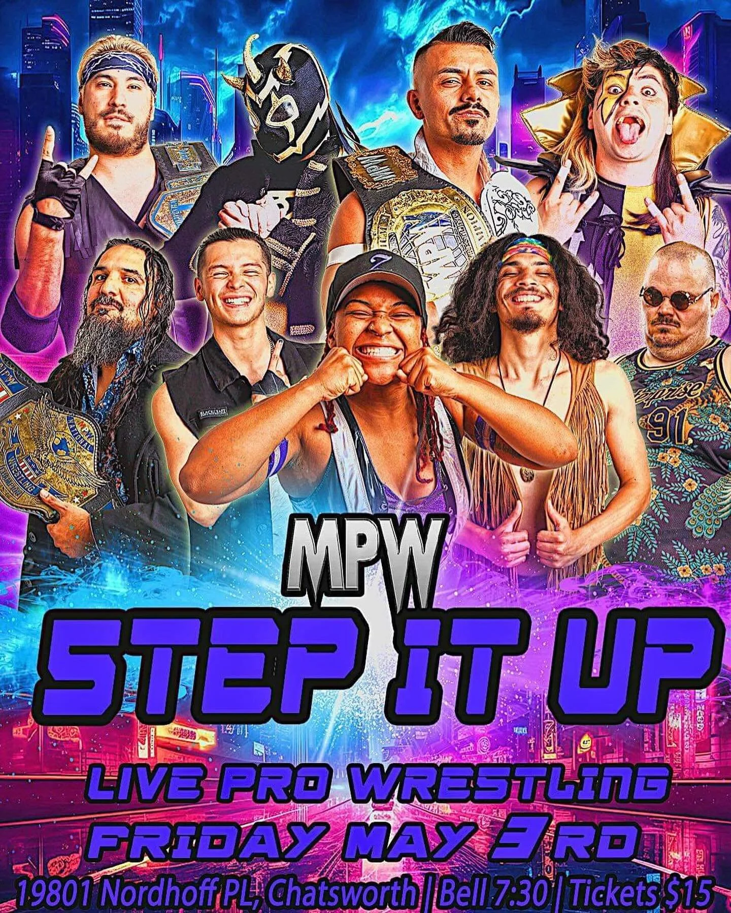 Millennium Pro Wrestling presents Step It Up