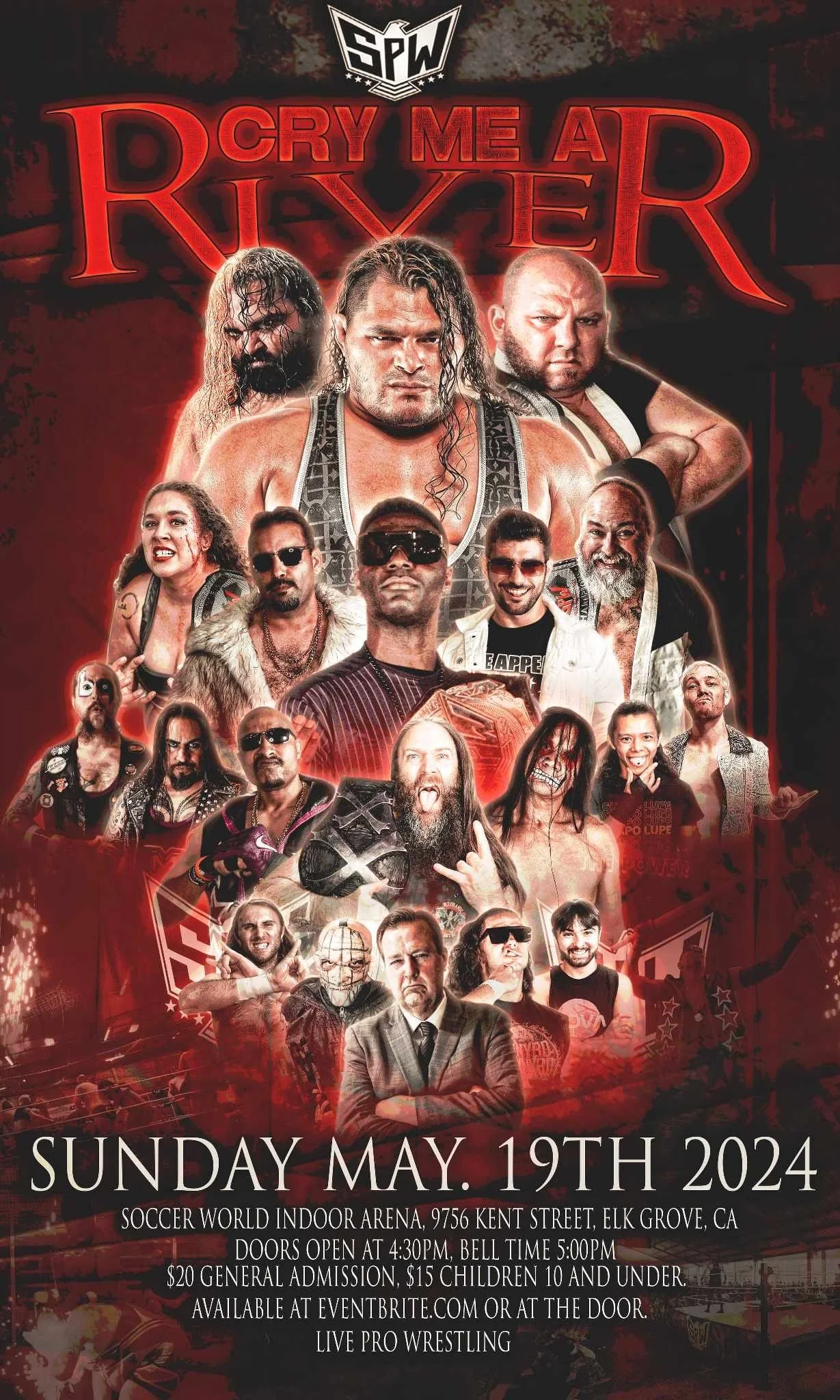 Supreme Pro Wrestling presents Cry Me A River