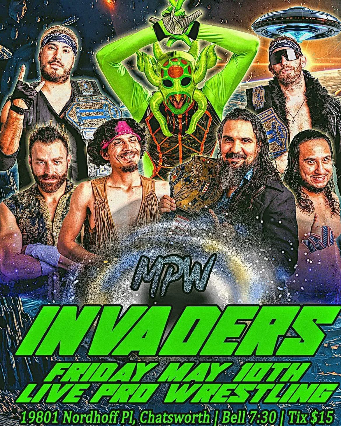 Millennium Pro Wrestling presents Invaders