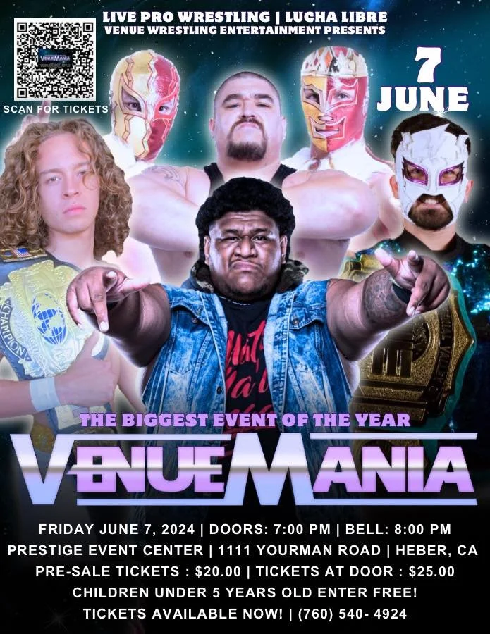 Venue Wrestling Entertainment presents VenueMania