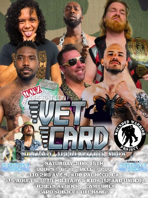 East Bay Pro Wrestling presents WWZ Operation: Vet Card