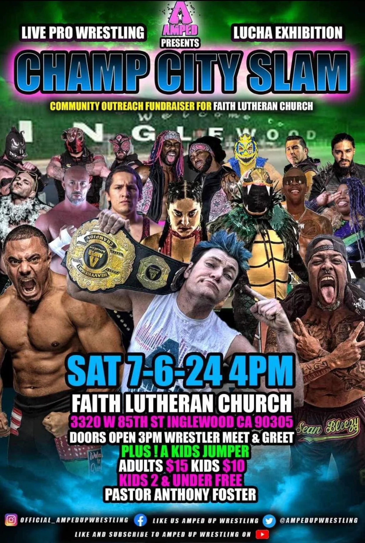 Amped Up Wrestling presents Champ City Slam