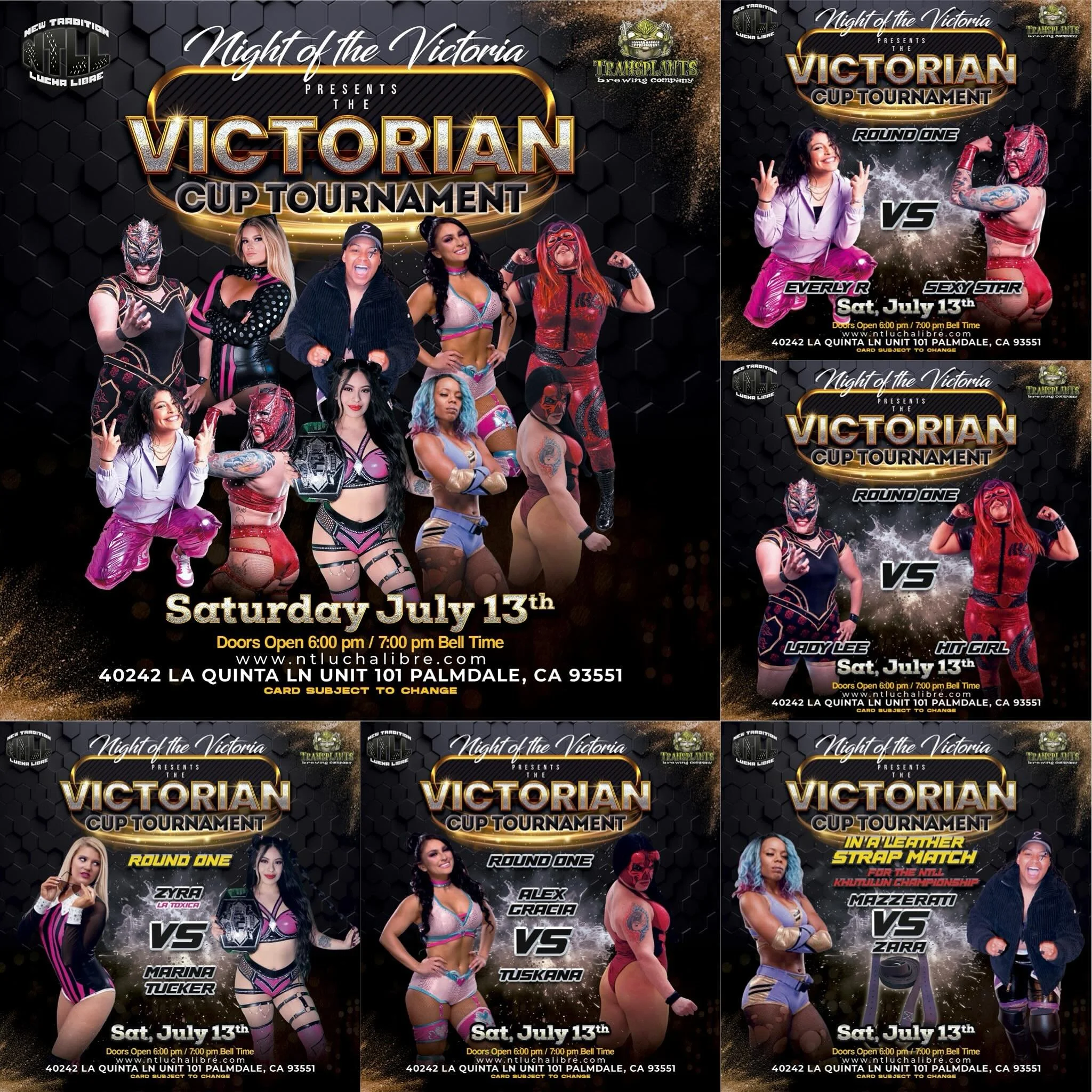 New Tradition Lucha Libre presents Victorian Cup Tournament